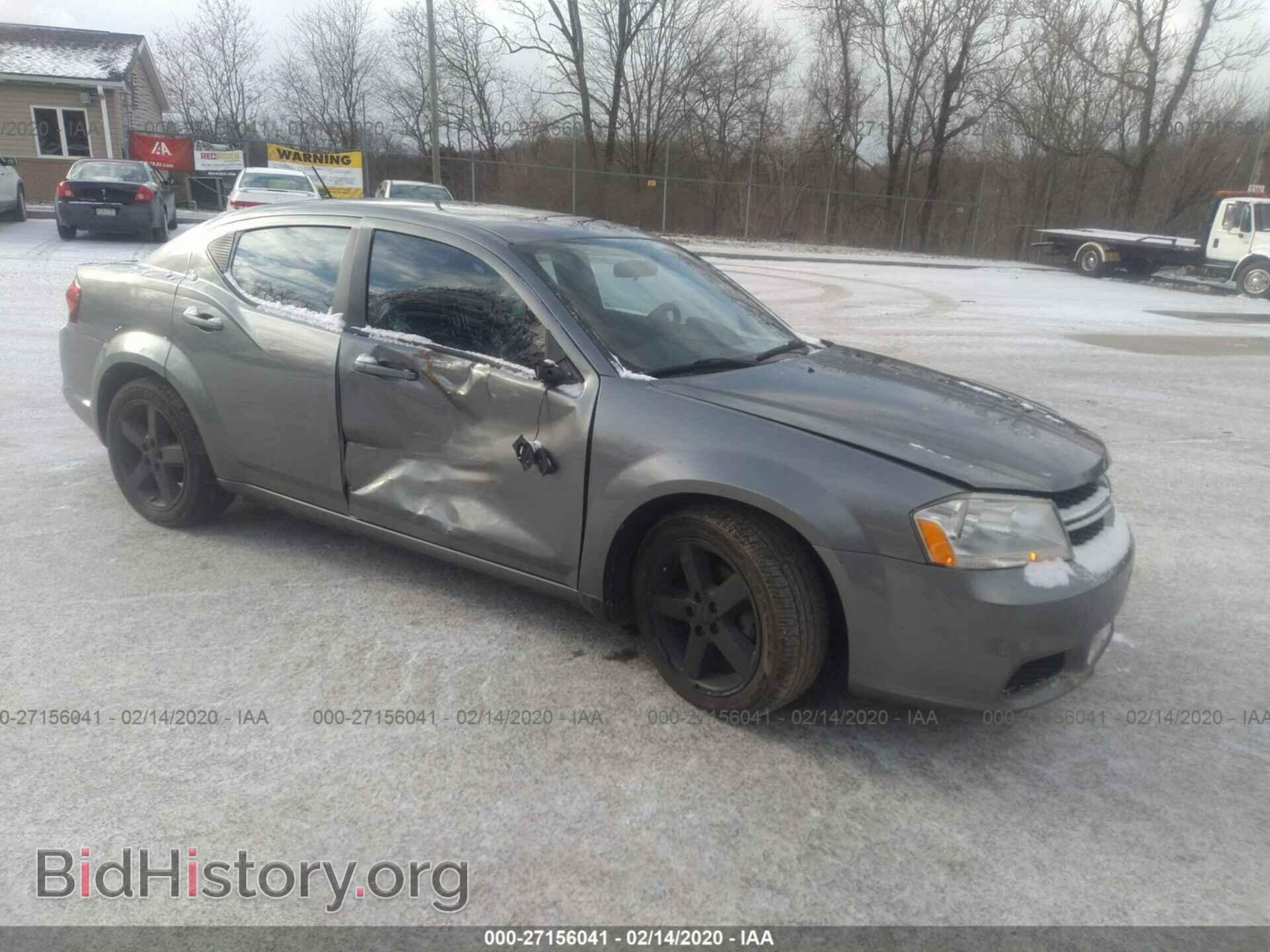 Фотография 1C3CDZAB2DN572092 - DODGE AVENGER 2013