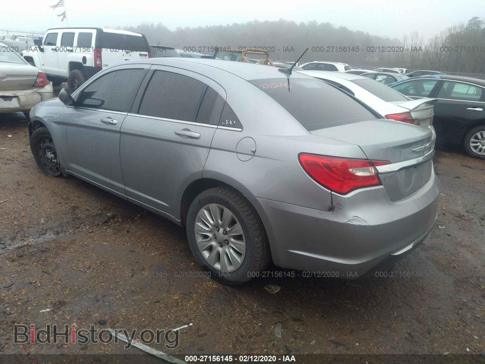 2013 CHRYSLER 200 - VIN: 1C3CCBAB0DN640352 - Фото 3