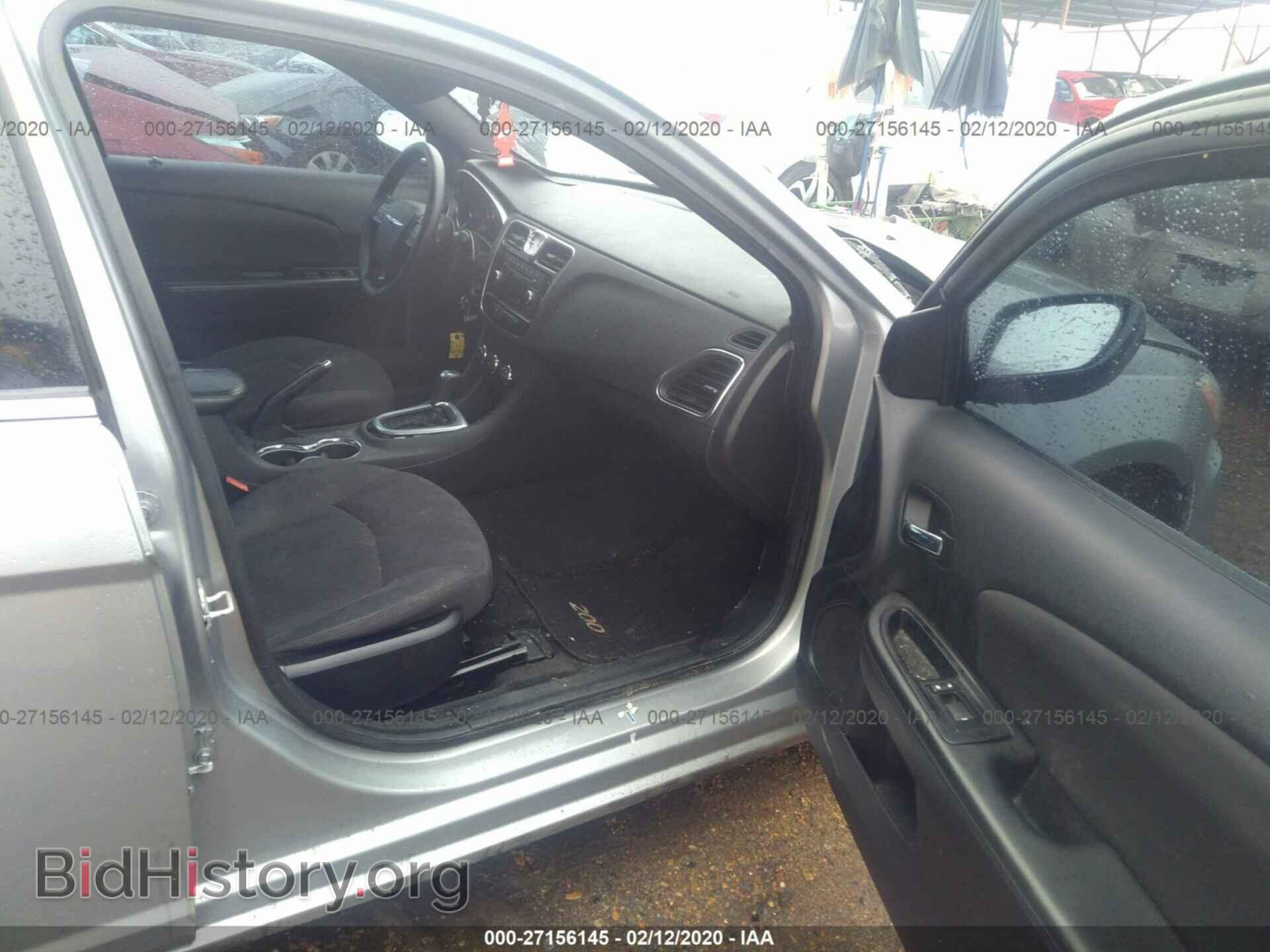2013 CHRYSLER 200 - VIN: 1C3CCBAB0DN640352 - Фото 5