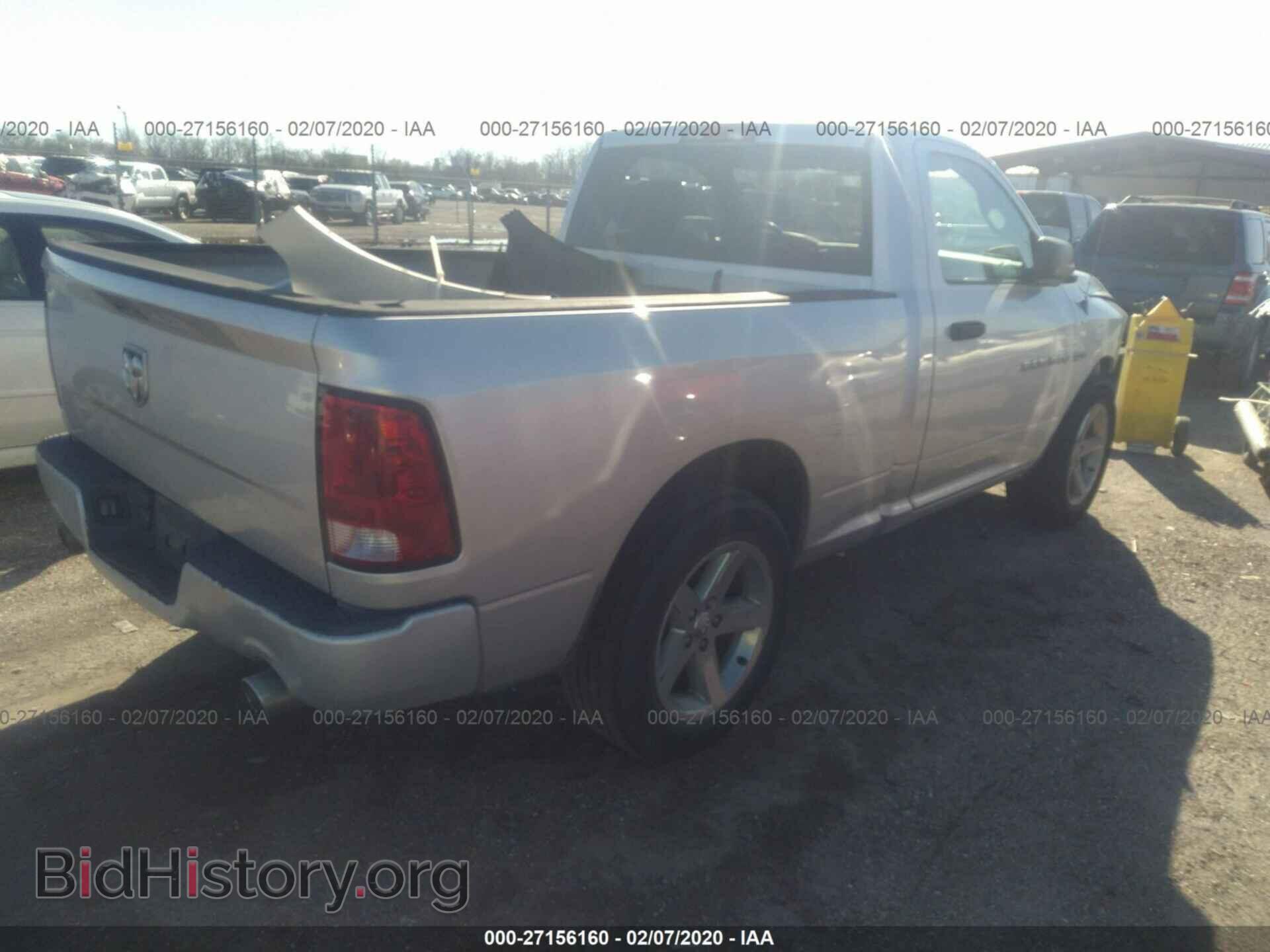 2012 DODGE RAM 1500 - VIN: 3C6JD6AT9CG183295 - Фото 4