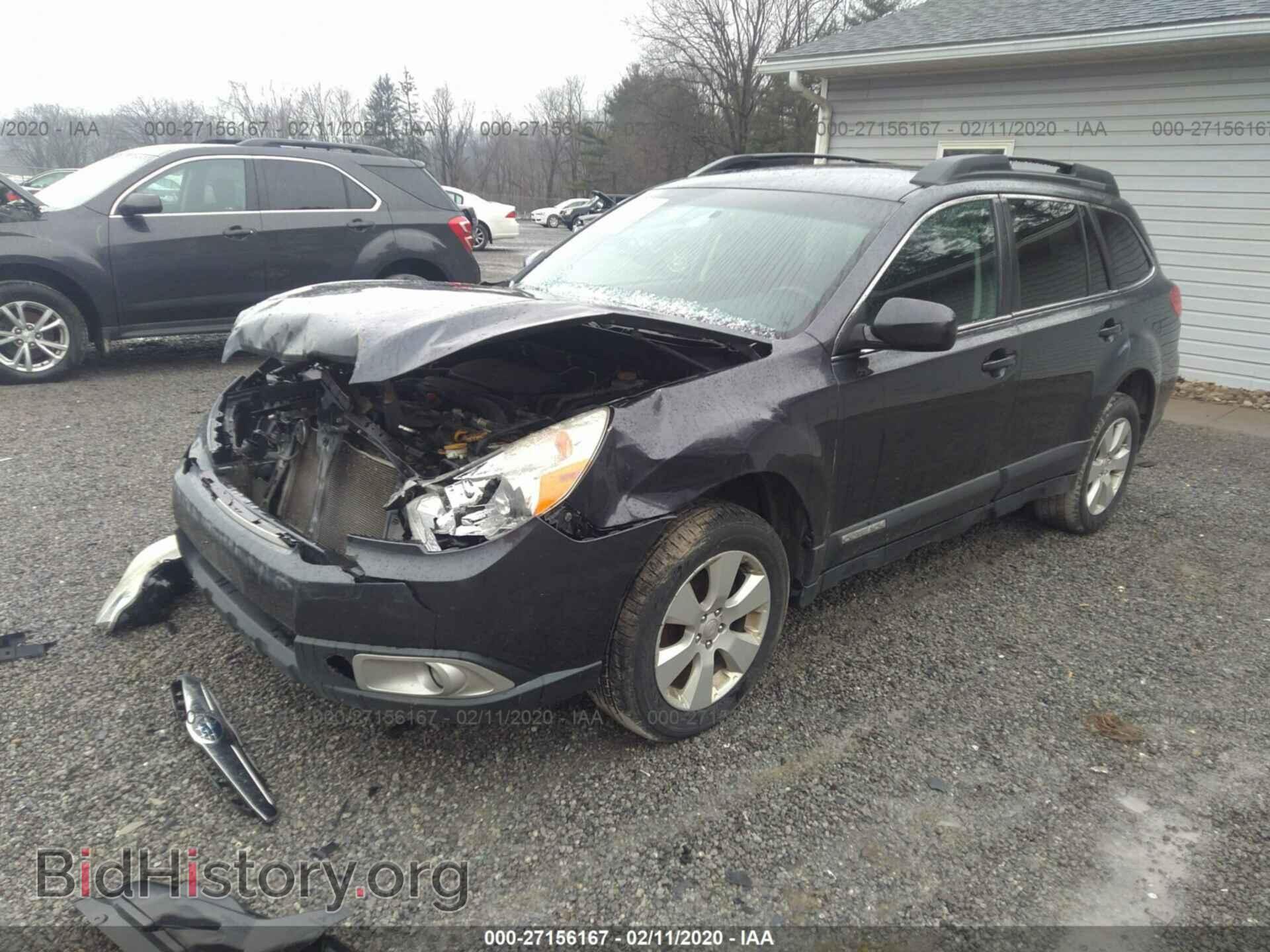 2011 SUBARU OUTBACK - VIN: 4S4BRBBC0B3383064 - Фото 2