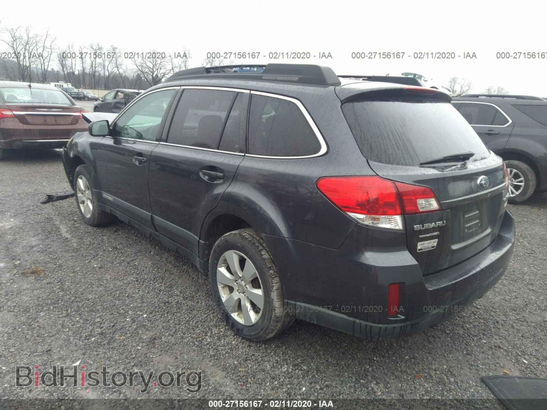 2011 SUBARU OUTBACK - VIN: 4S4BRBBC0B3383064 - Фото 3