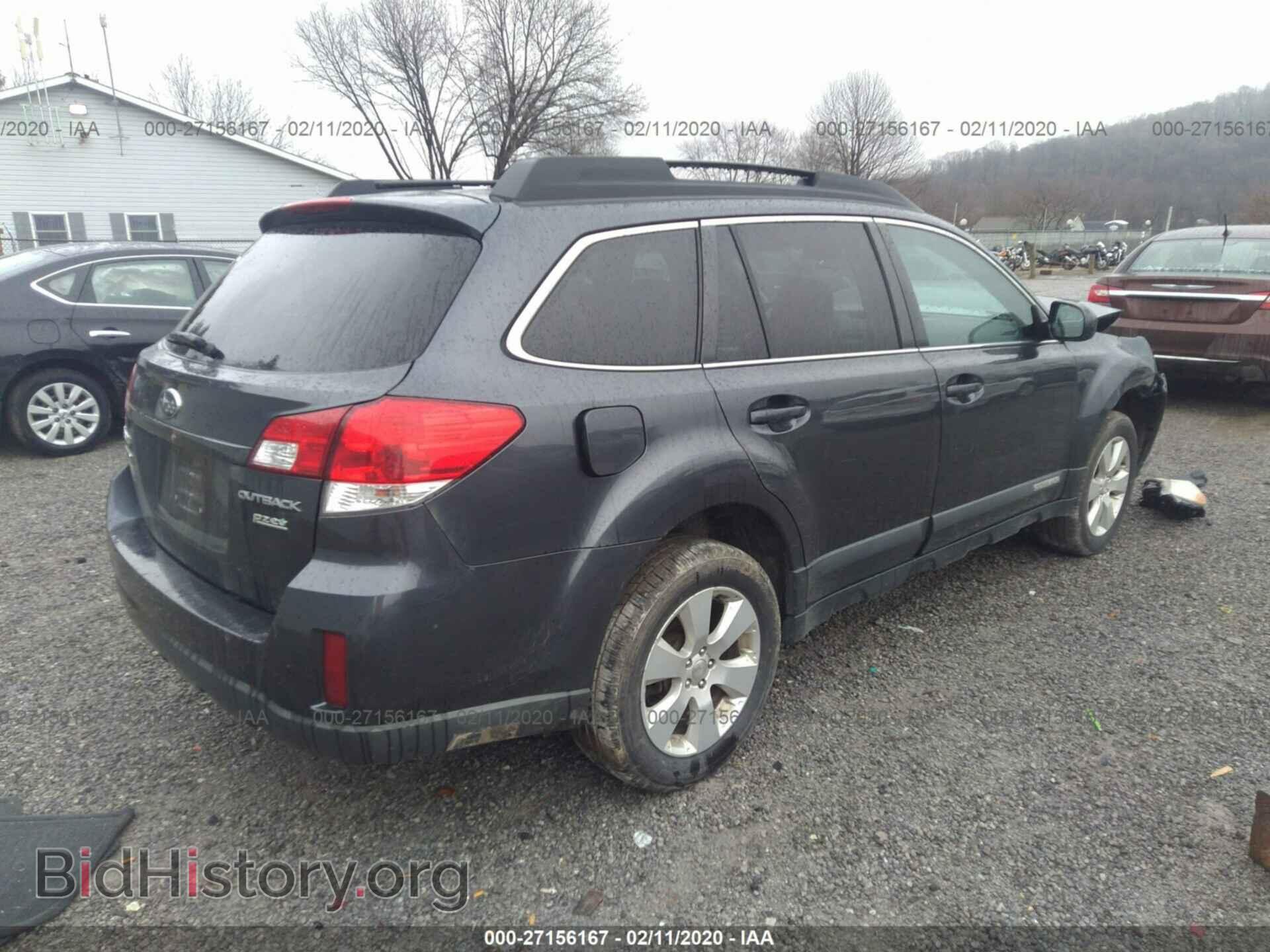 2011 SUBARU OUTBACK - VIN: 4S4BRBBC0B3383064 - Фото 4