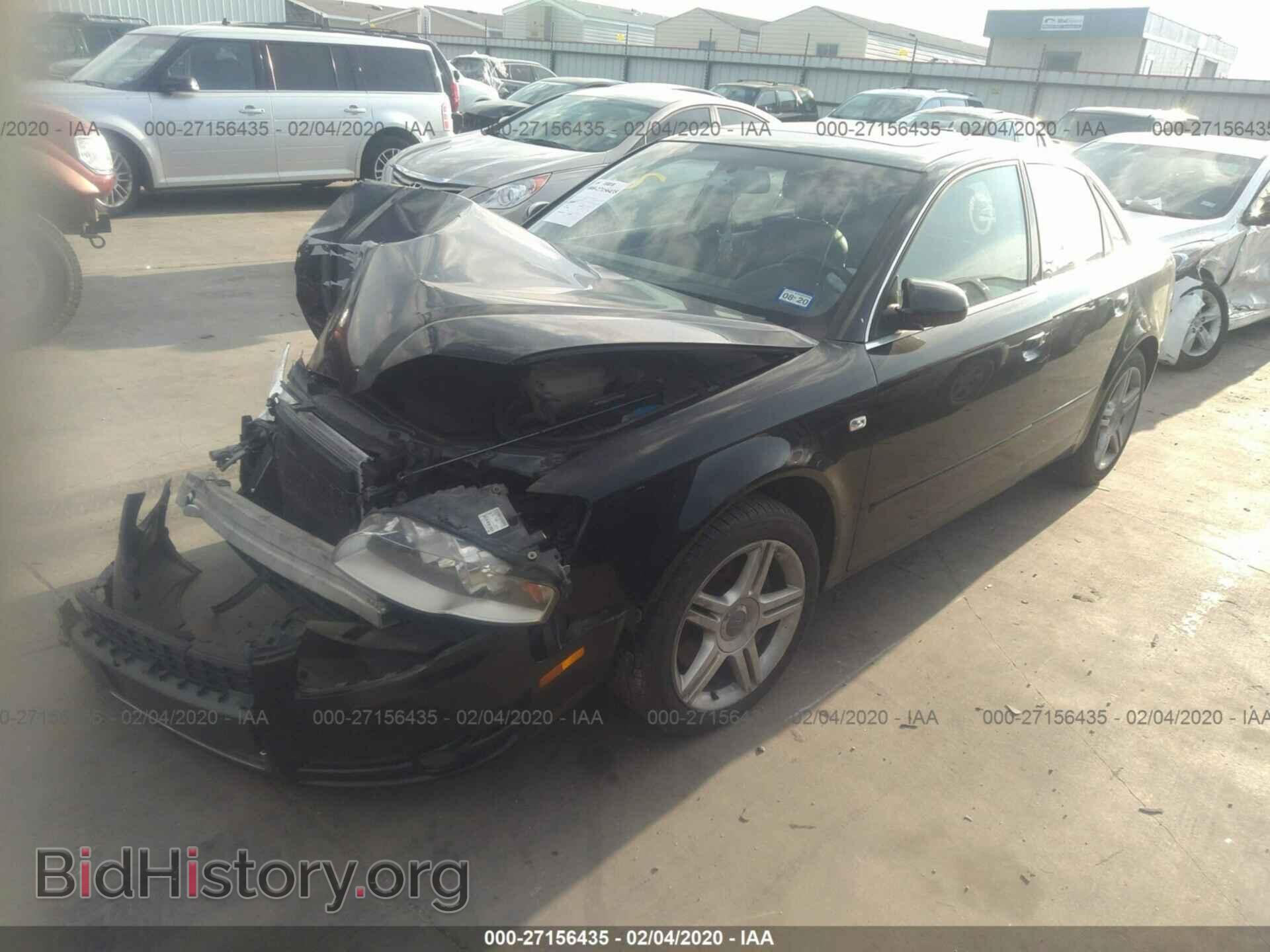 2007 AUDI A4 - VIN: WAUDF78EX7A180324 - Фото 2