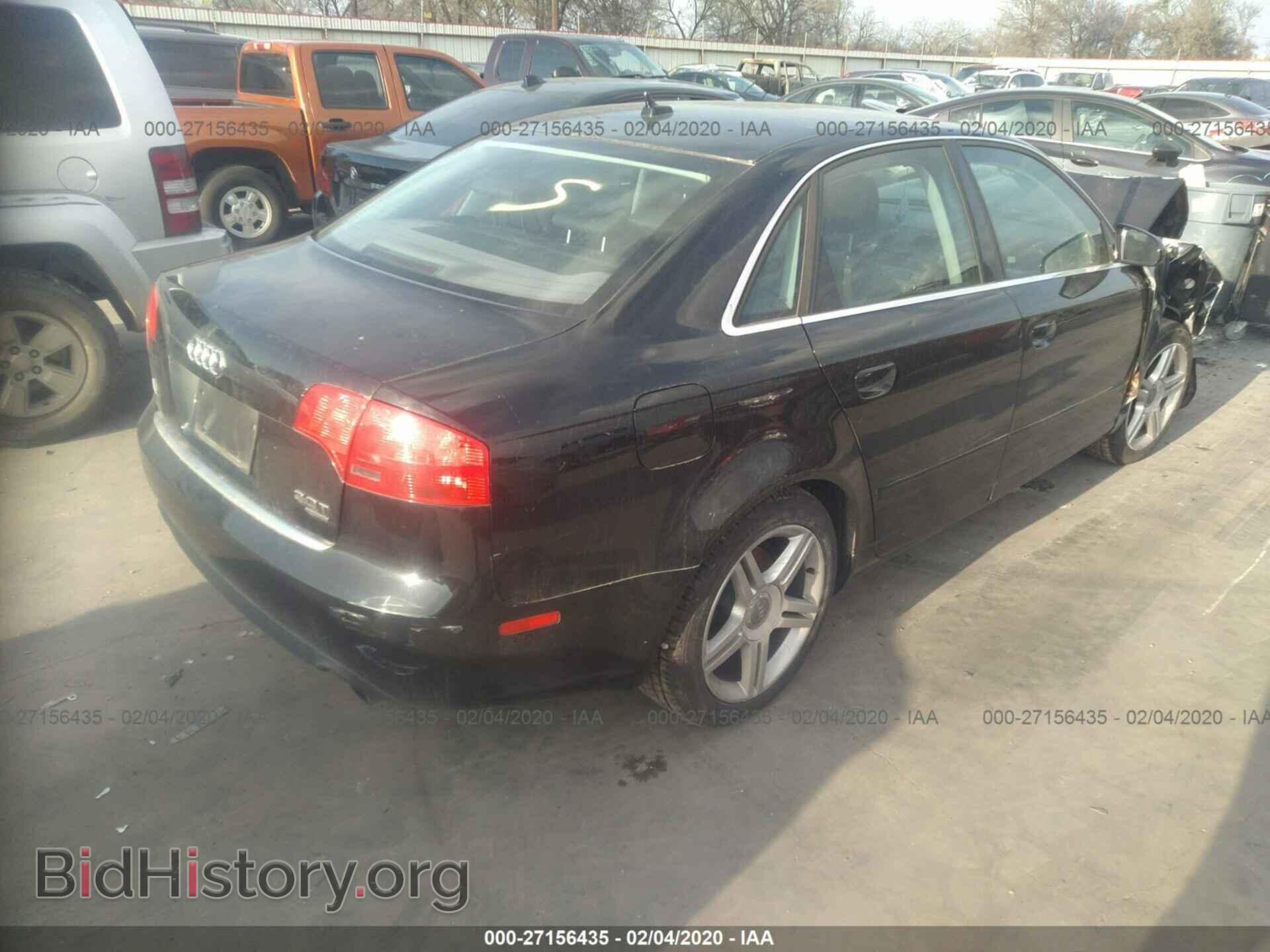 2007 AUDI A4 - VIN: WAUDF78EX7A180324 - Фото 4