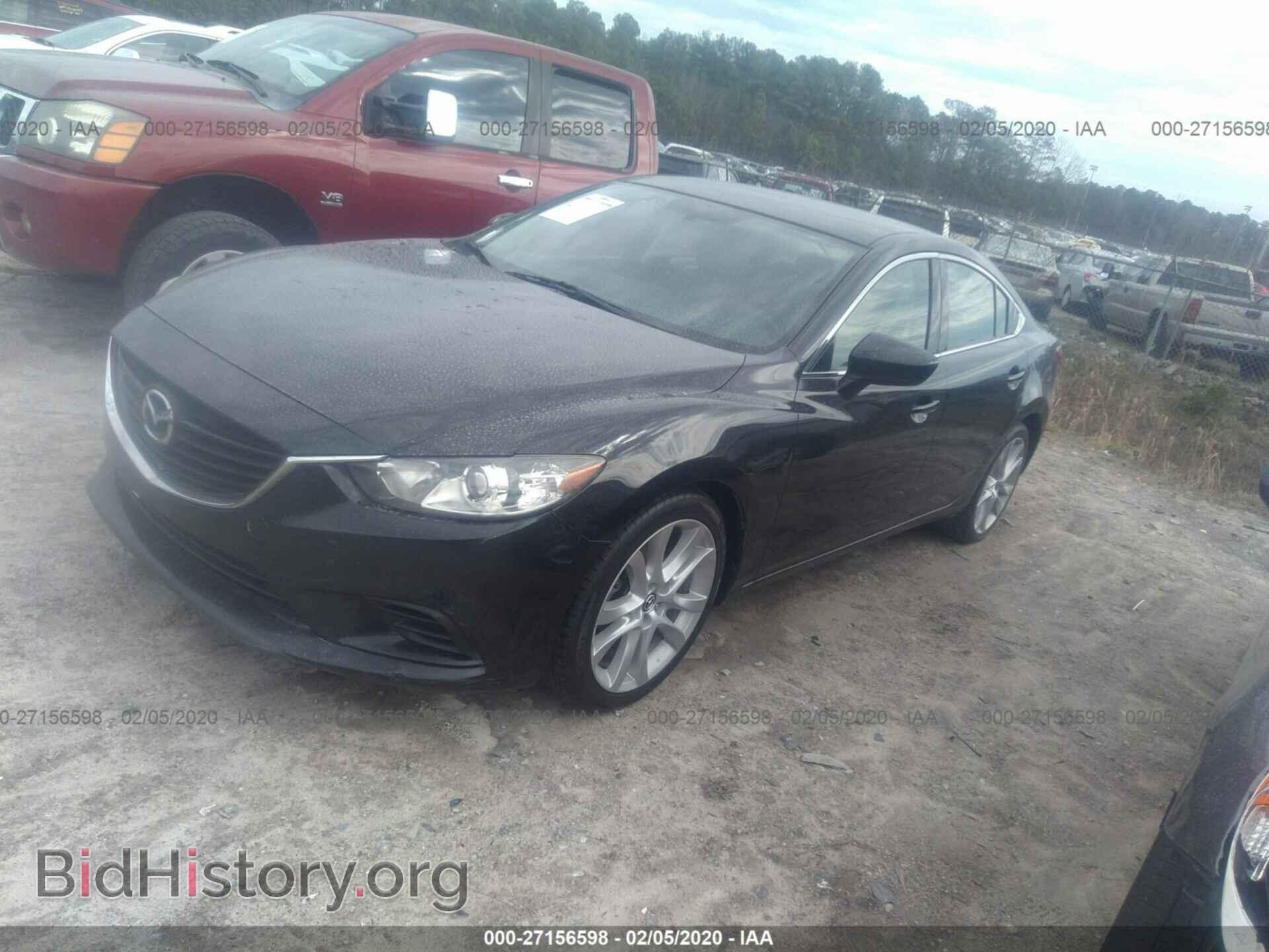 2014 MAZDA 6 - VIN: JM1GJ1V67E1117350 - Фото 2