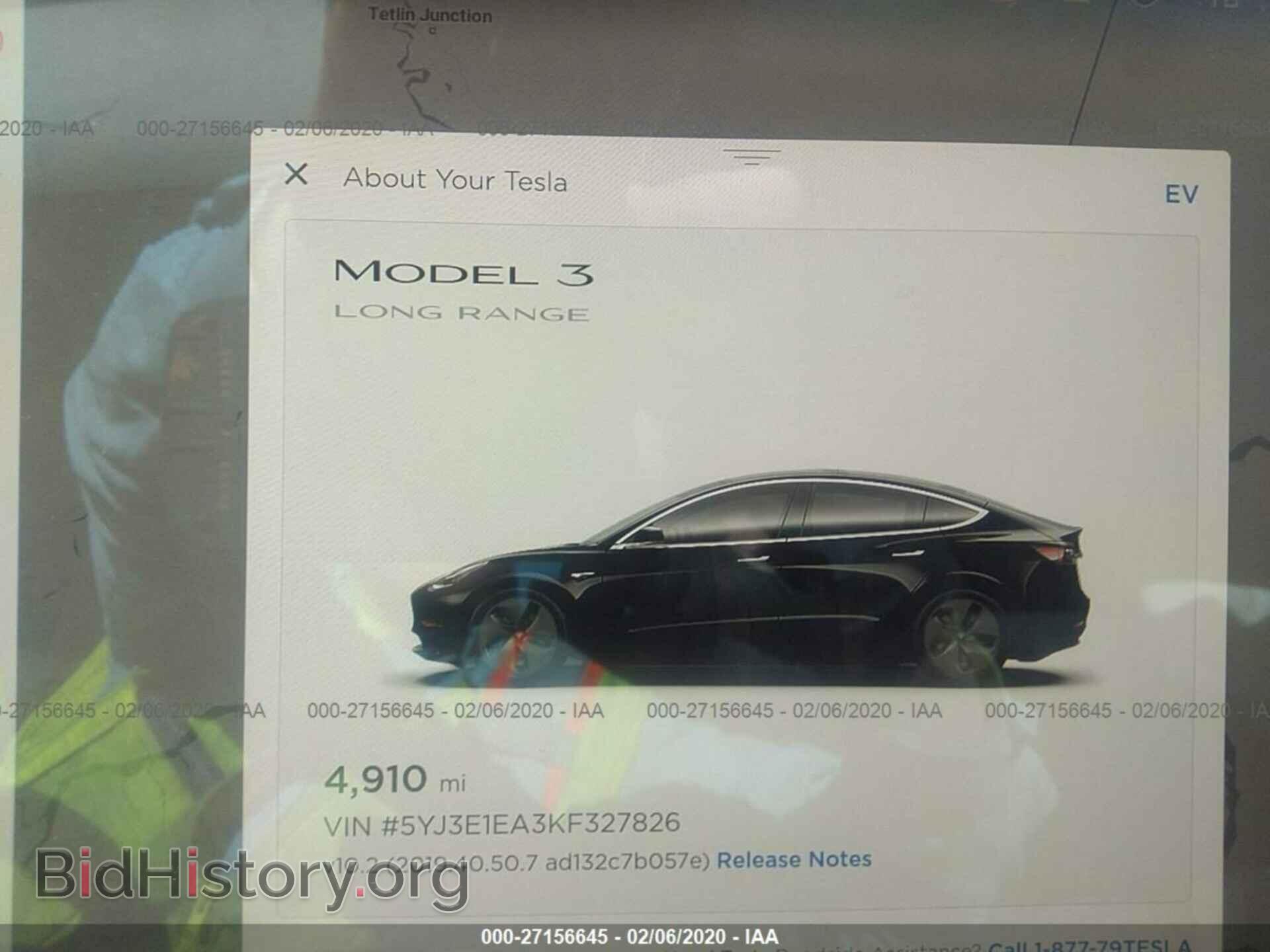 2019 TESLA MODEL 3 - VIN: 5YJ3E1EA3KF327826 - Photo 7