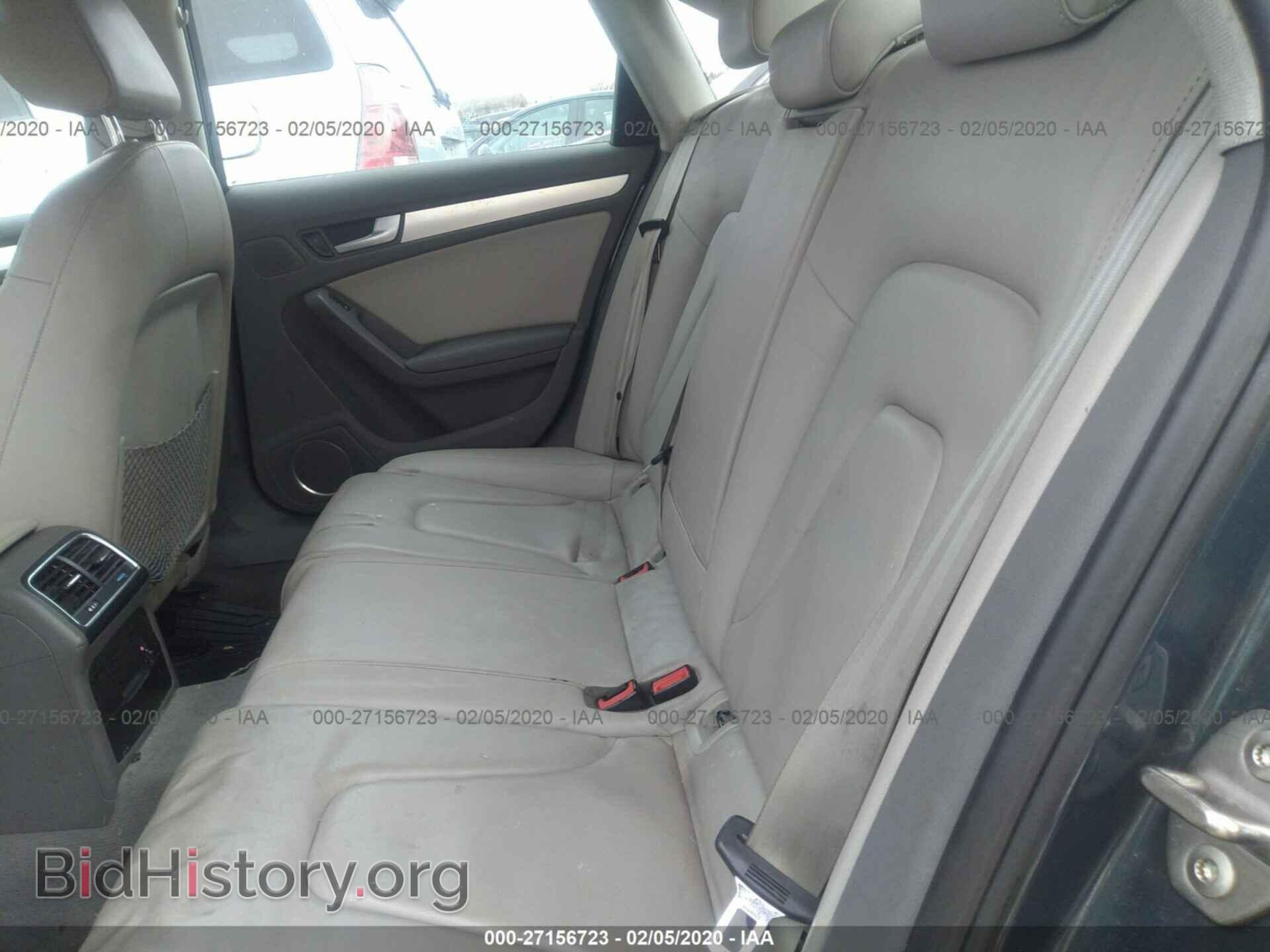 2011 AUDI A4 - VIN: WAUKFAFL8BN003021 - Photo 8