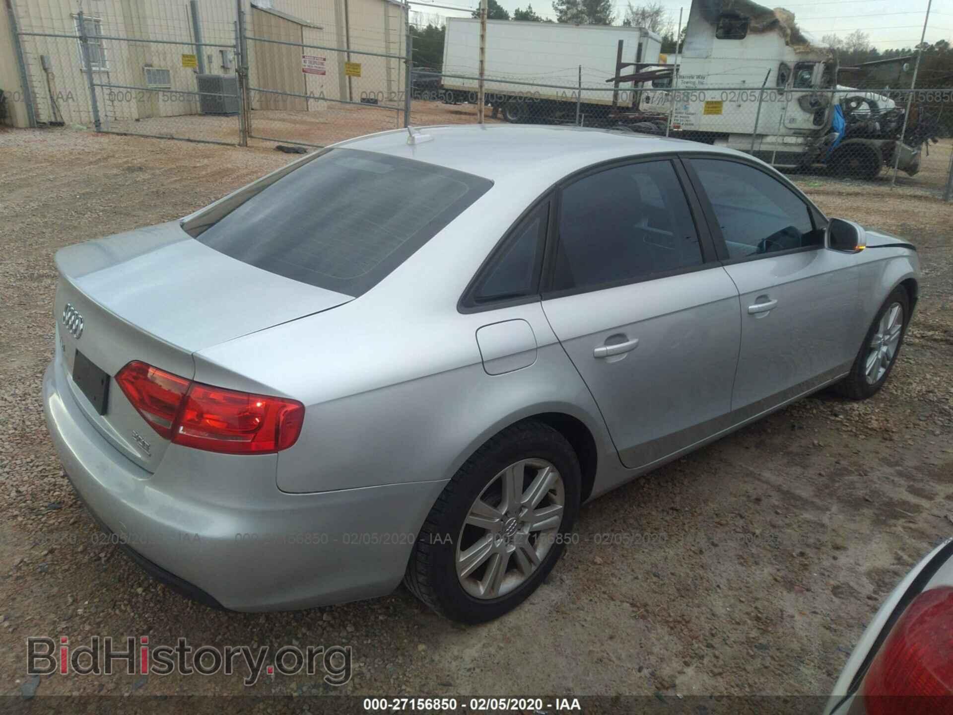 2010 AUDI A4 - VIN: WAUAFAFL3AN020187 - Фото 4