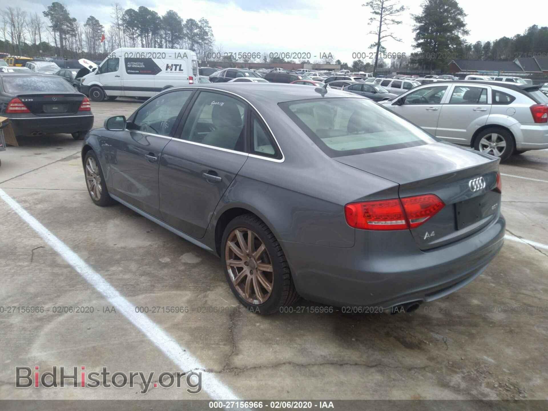 2012 AUDI A4 - VIN: WAUEFAFL9CA111797 - Фото 3
