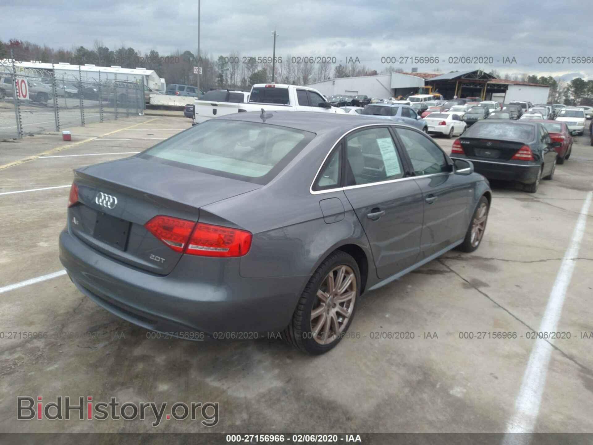 2012 AUDI A4 - VIN: WAUEFAFL9CA111797 - Фото 4