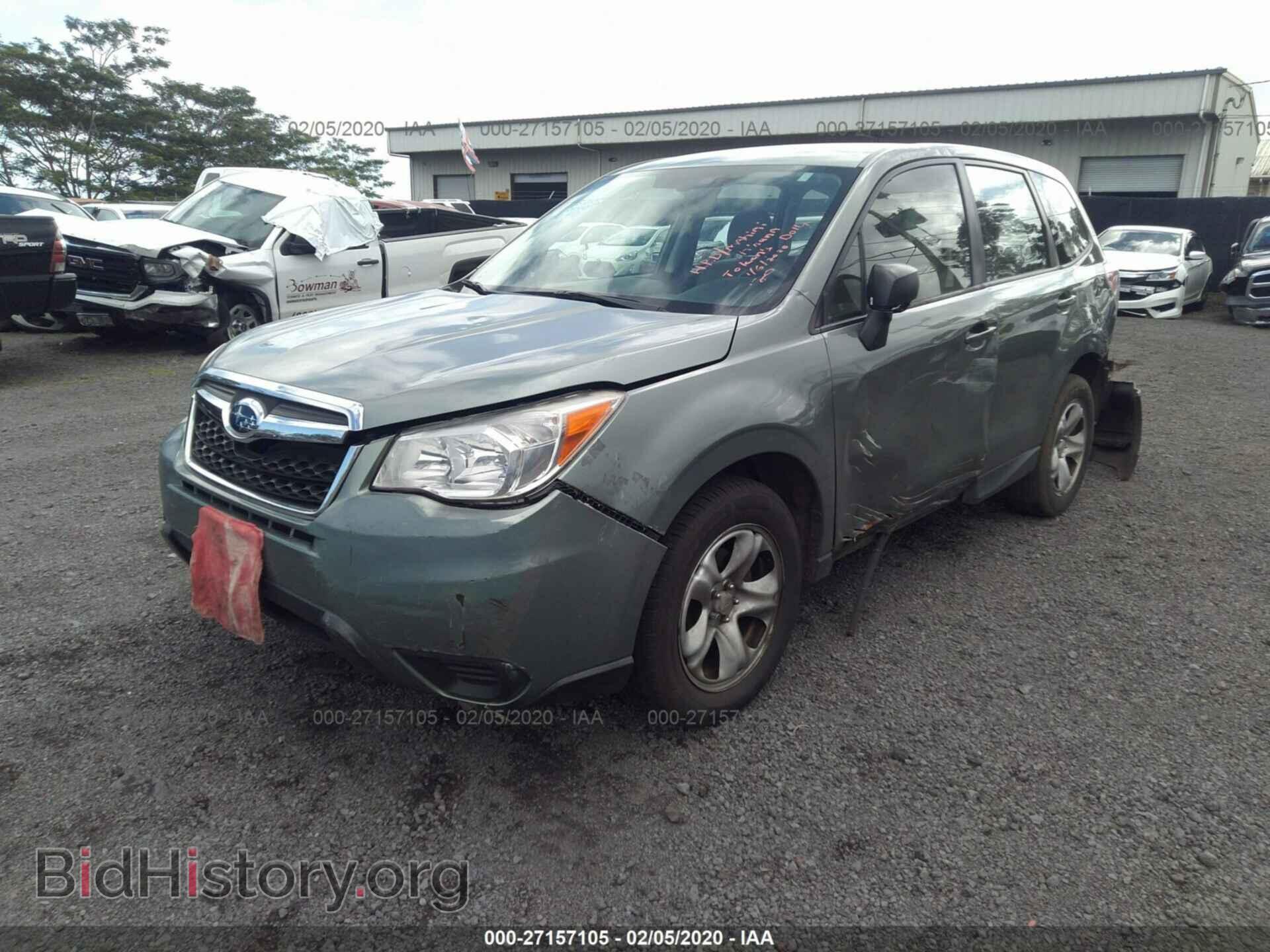 2014 SUBARU FORESTER - VIN: JF2SJAAC7EH501045 - Photo 2