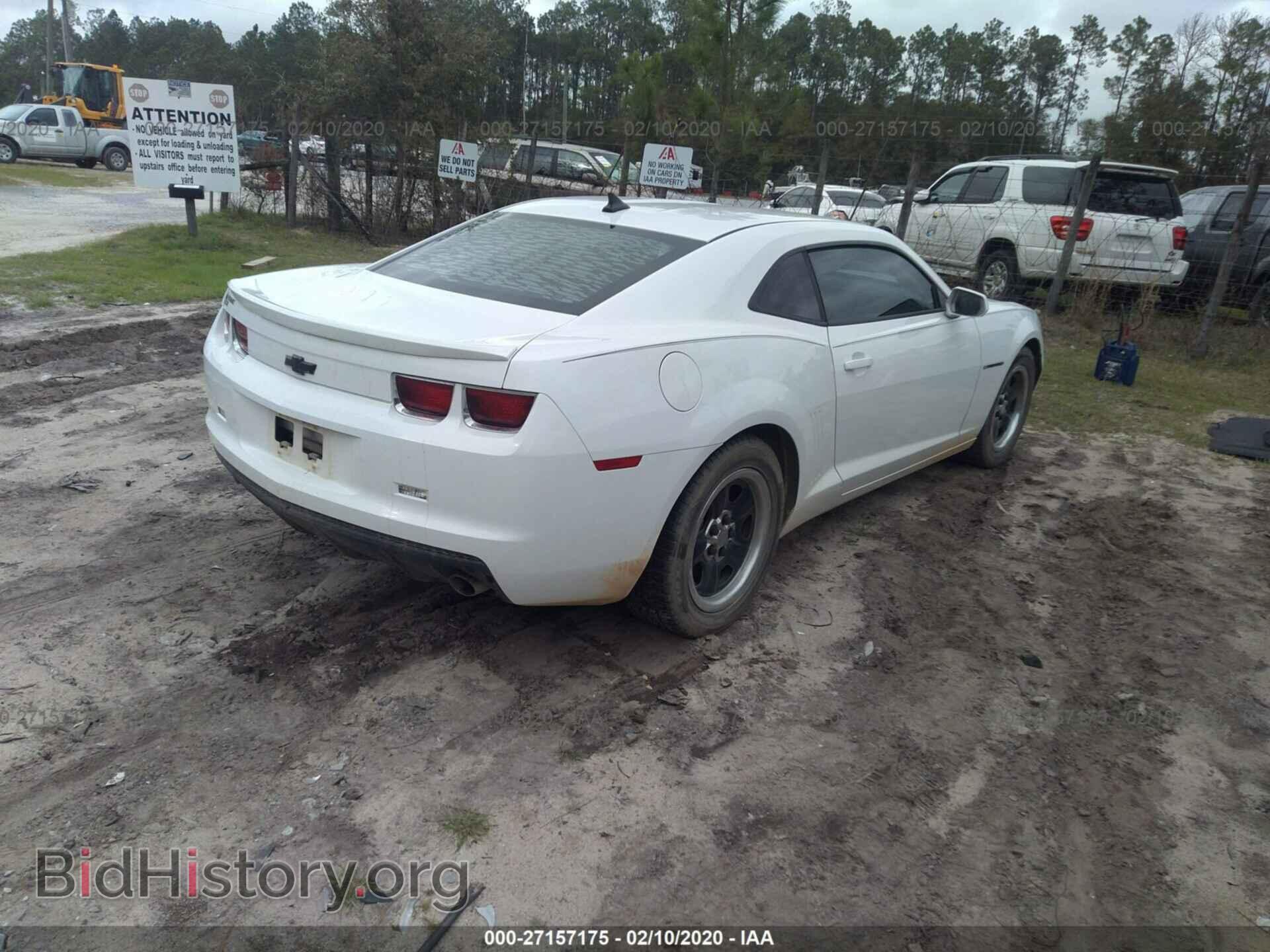 2013 CHEVROLET CAMARO - VIN: 2G1FA1E30D9186496 - Фото 4