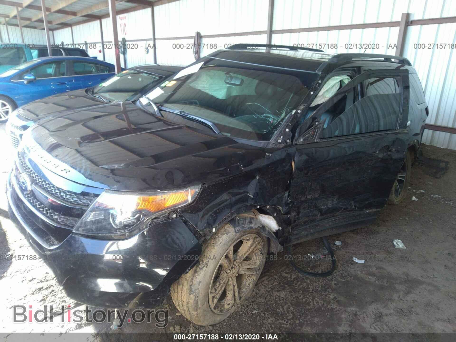 2014 FORD EXPLORER - VIN: 1FM5K8GT2EGA52612 - Фото 2