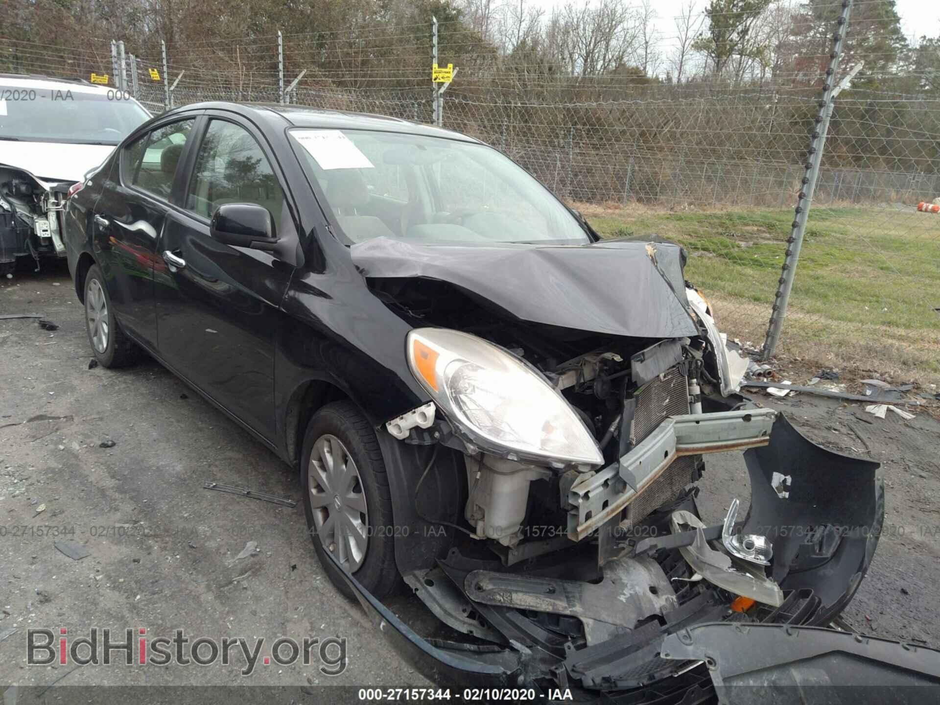 Фотография 3N1CN7AP5CL815243 - NISSAN VERSA 2012