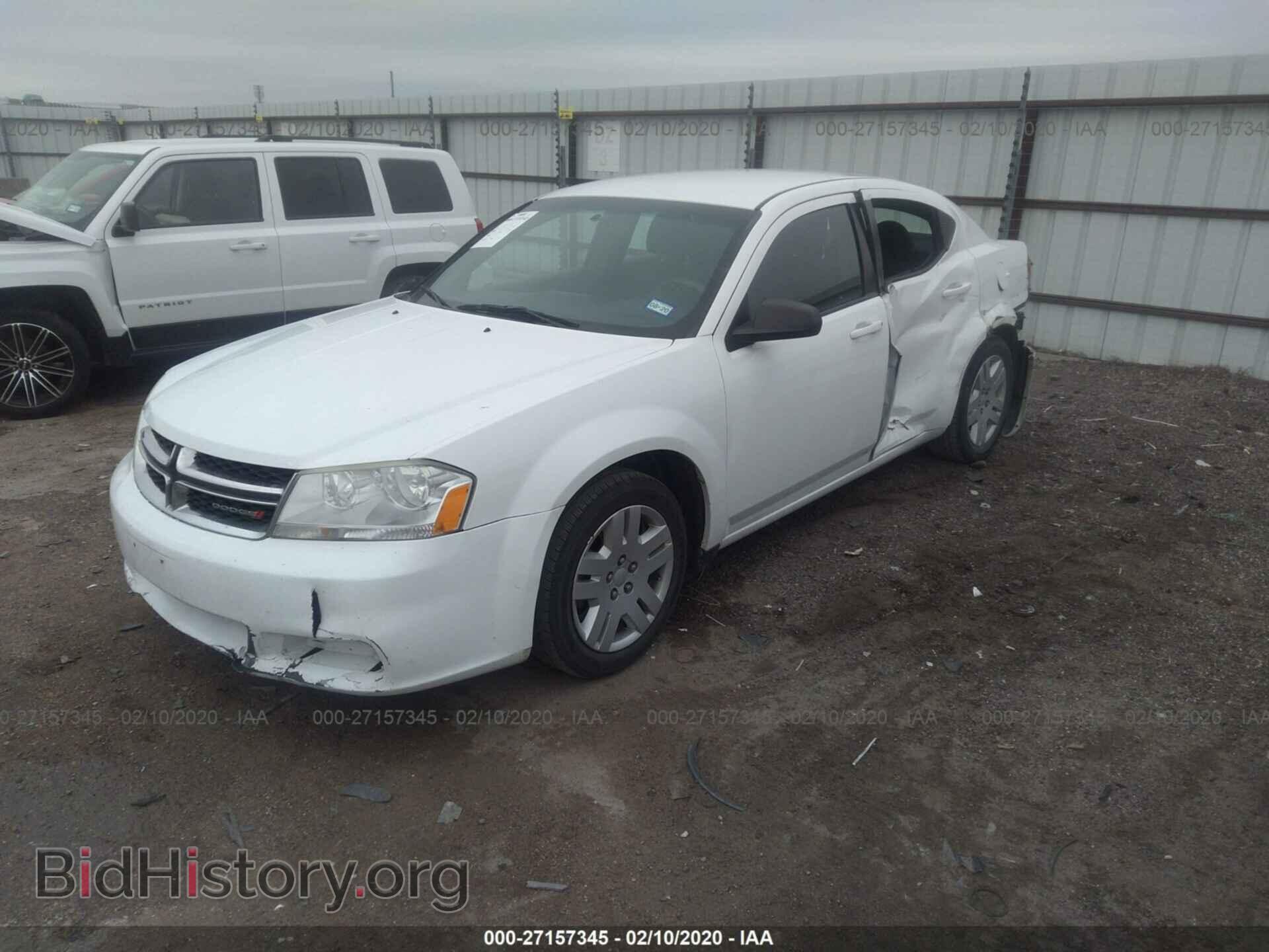 2013 DODGE AVENGER - VIN: 1C3CDZAB2DN591466 - Photo 2