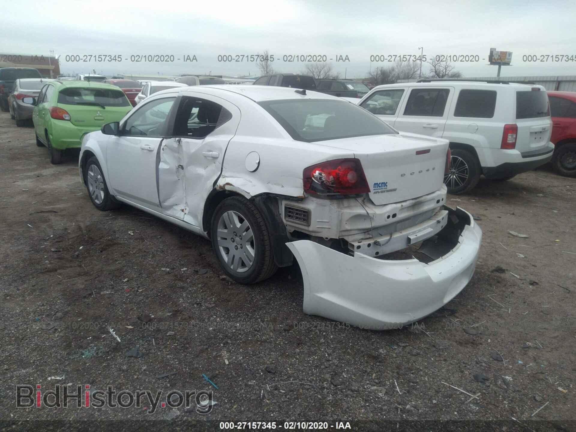 2013 DODGE AVENGER - VIN: 1C3CDZAB2DN591466 - Photo 3