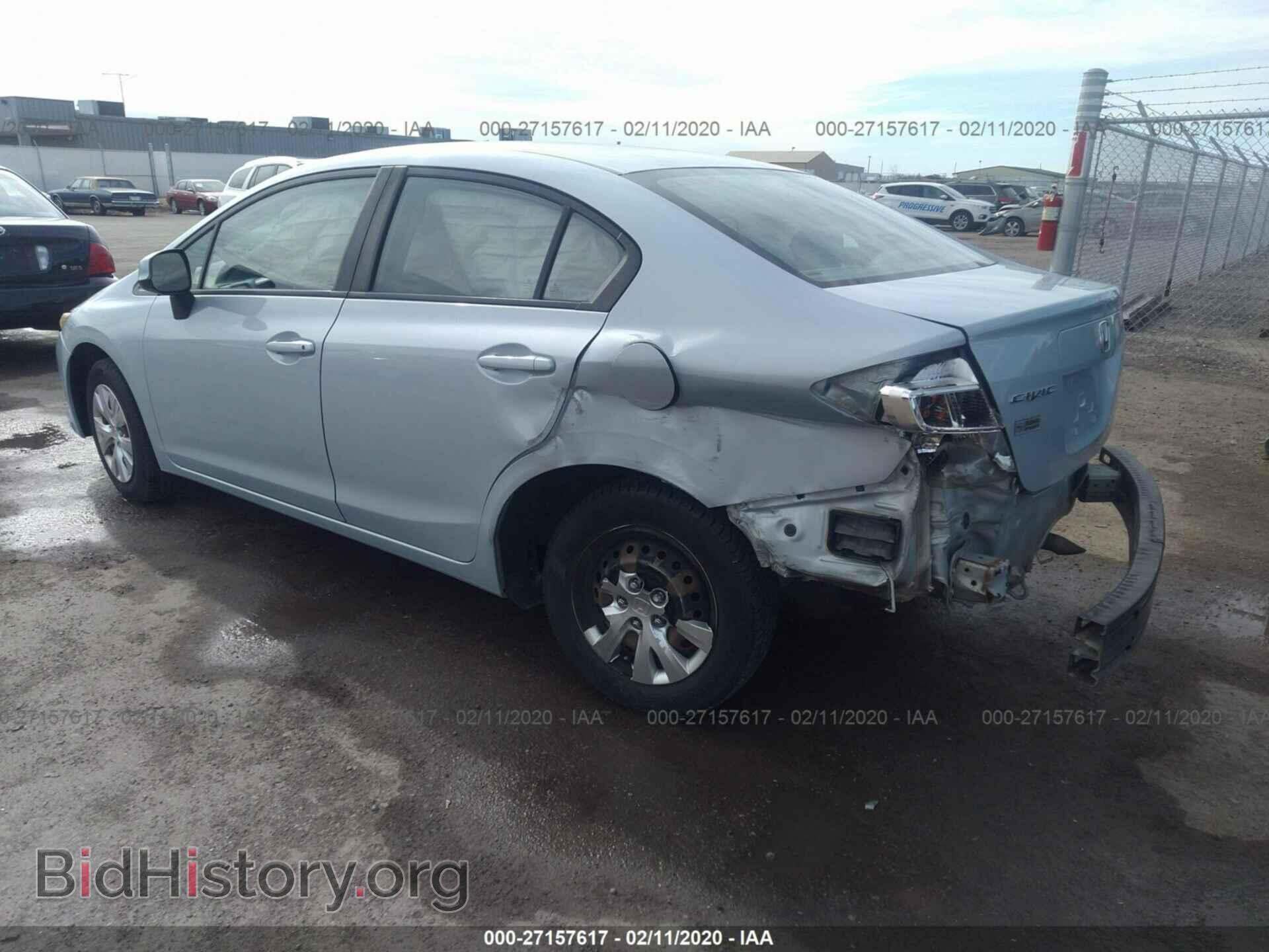 2012 HONDA CIVIC - VIN: 2HGFB2F53CH516258 - Photo 3