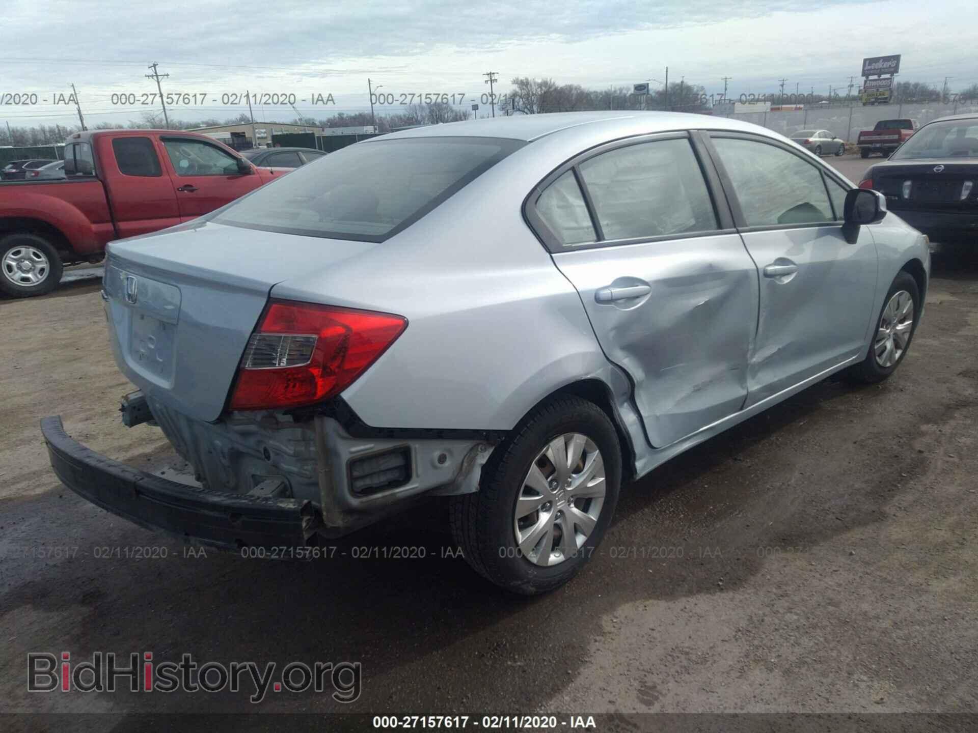 2012 HONDA CIVIC - VIN: 2HGFB2F53CH516258 - Photo 4