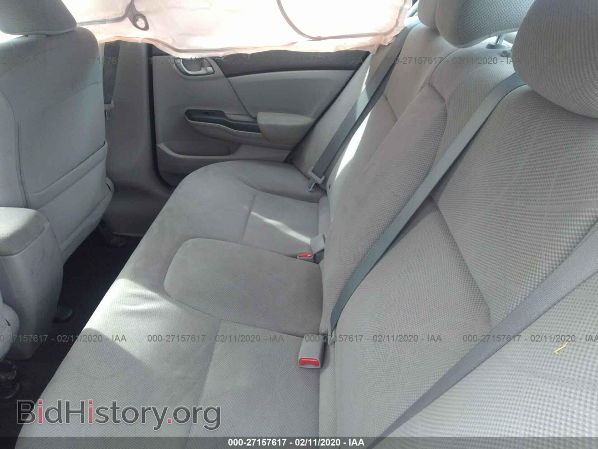 2012 HONDA CIVIC - VIN: 2HGFB2F53CH516258 - Photo 8