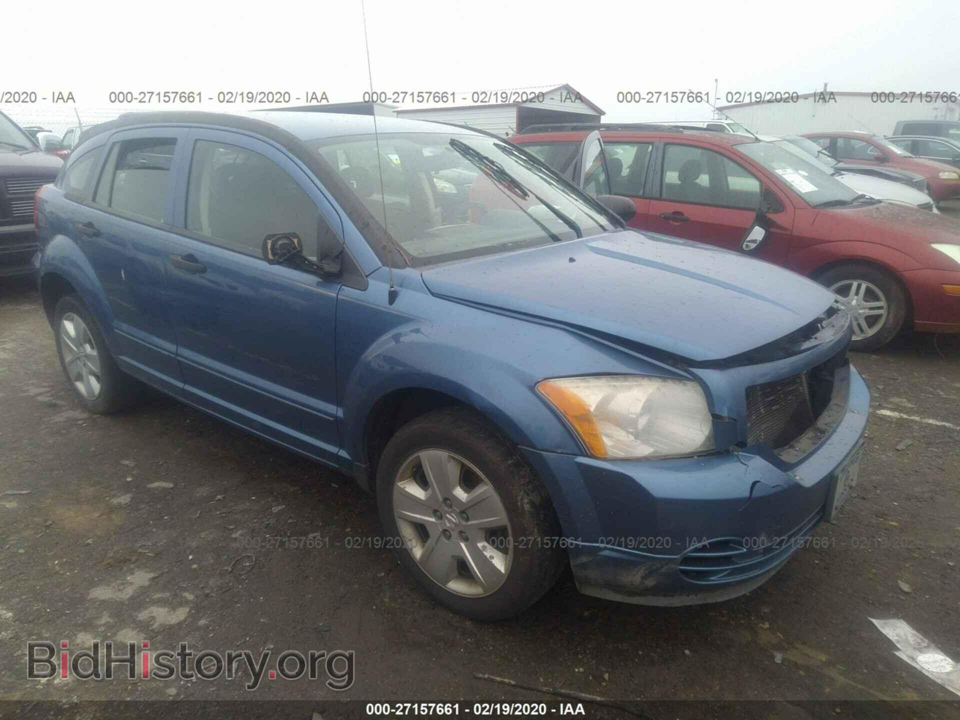 Photo 1B3HB48B87D151280 - DODGE CALIBER 2007