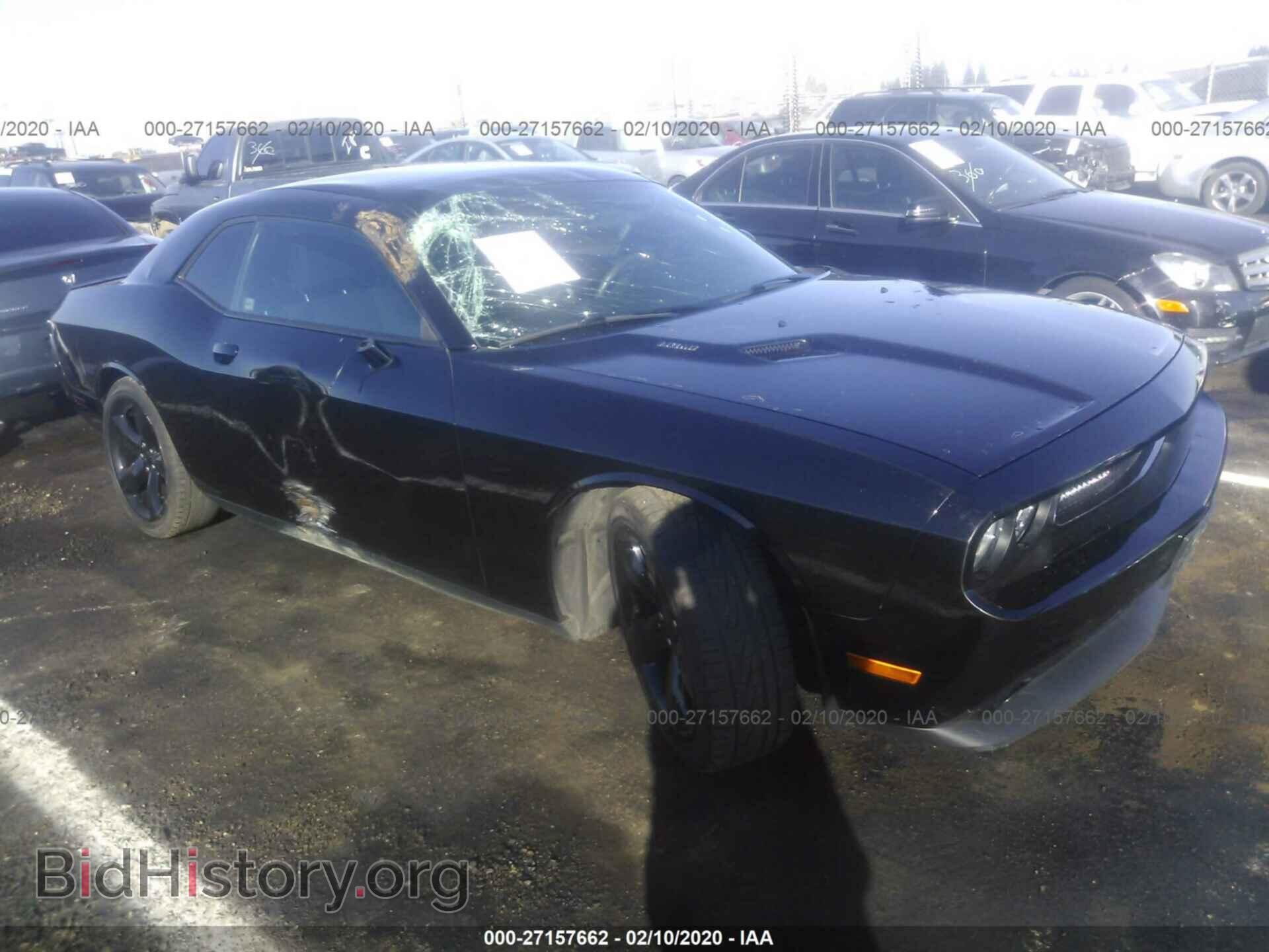 Photo 2C3CDYBTXDH670409 - DODGE CHALLENGER 2013