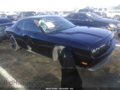 2013 Dodge CHALLENGER R/T, черный — VIN 2C3CDYBTXDH670409, IAAI