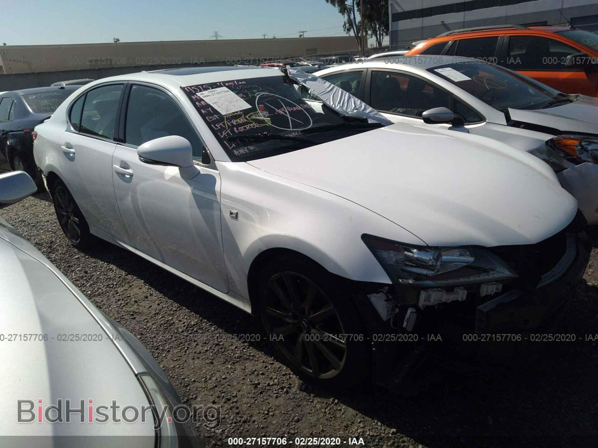 Фотография JTHBE1BL8FA009425 - LEXUS GS 2015