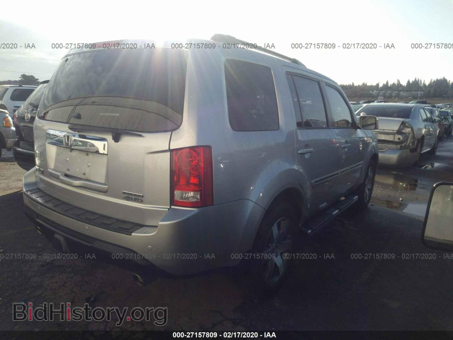 2013 HONDA PILOT - VIN: 5FNYF4H97DB064720 - Фото 4