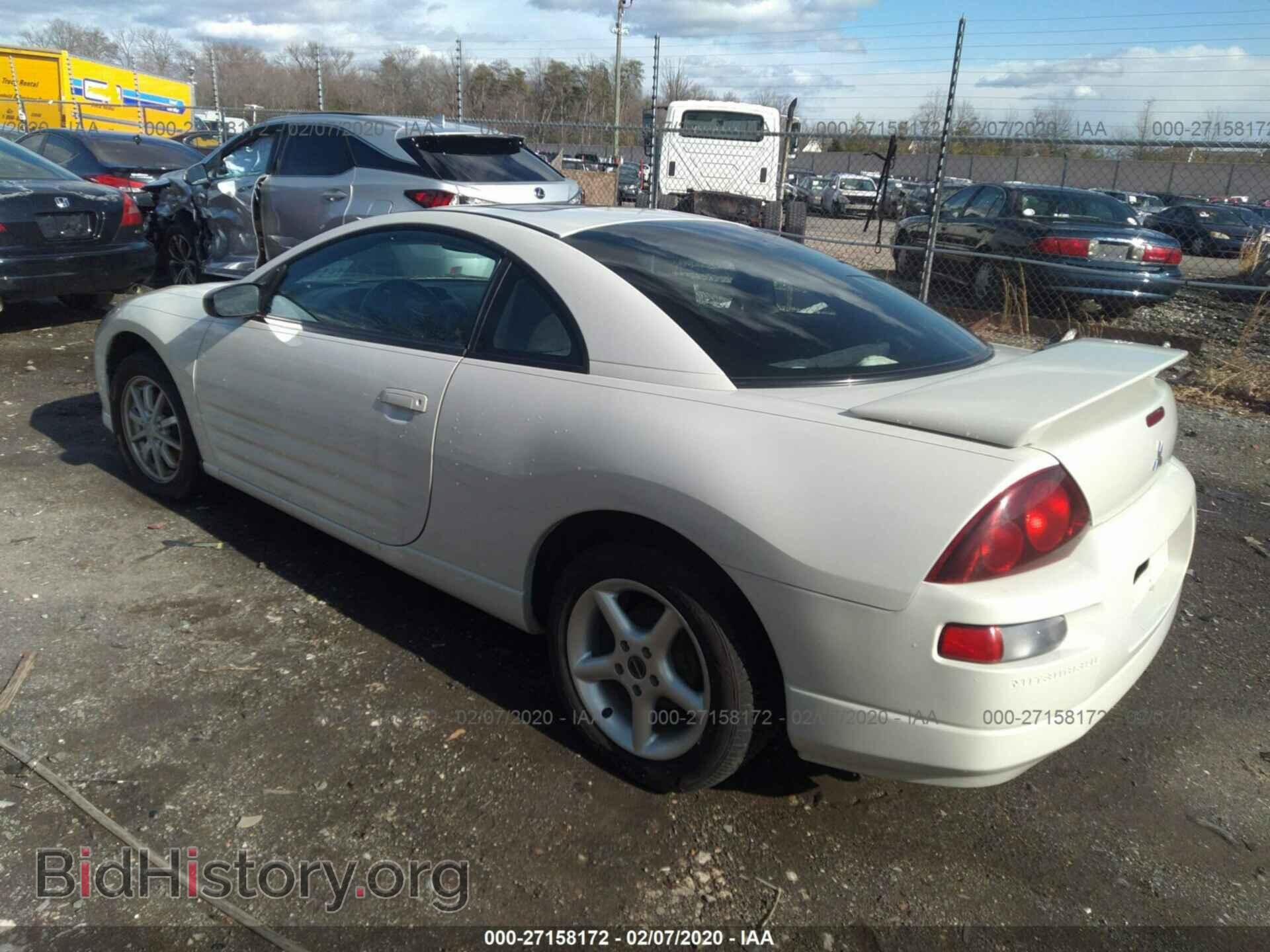 2002 MITSUBISHI ECLIPSE - VIN: 4A3AC44G82E057656 - Photo 3