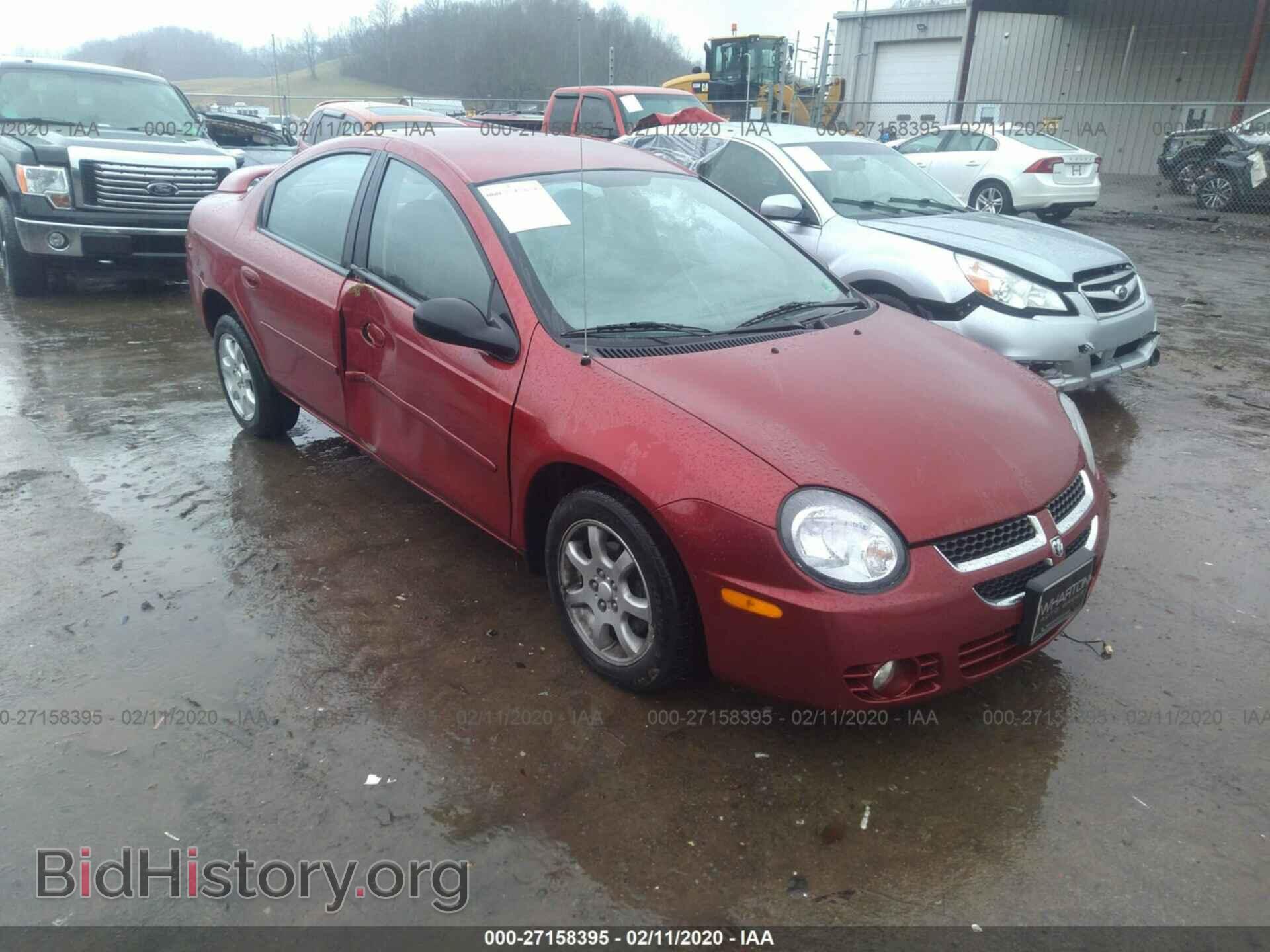 Photo 1B3ES56C64D587674 - DODGE NEON 2004