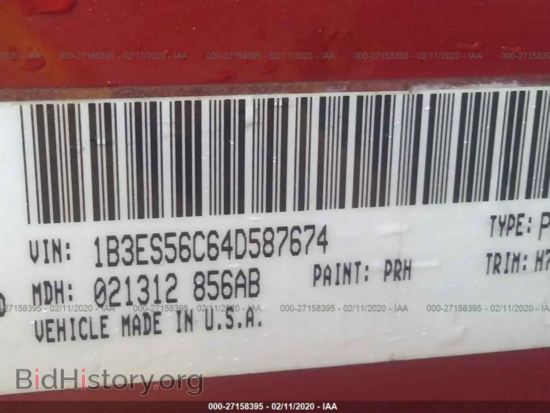 2004 DODGE NEON - VIN: 1B3ES56C64D587674 - Фото 9