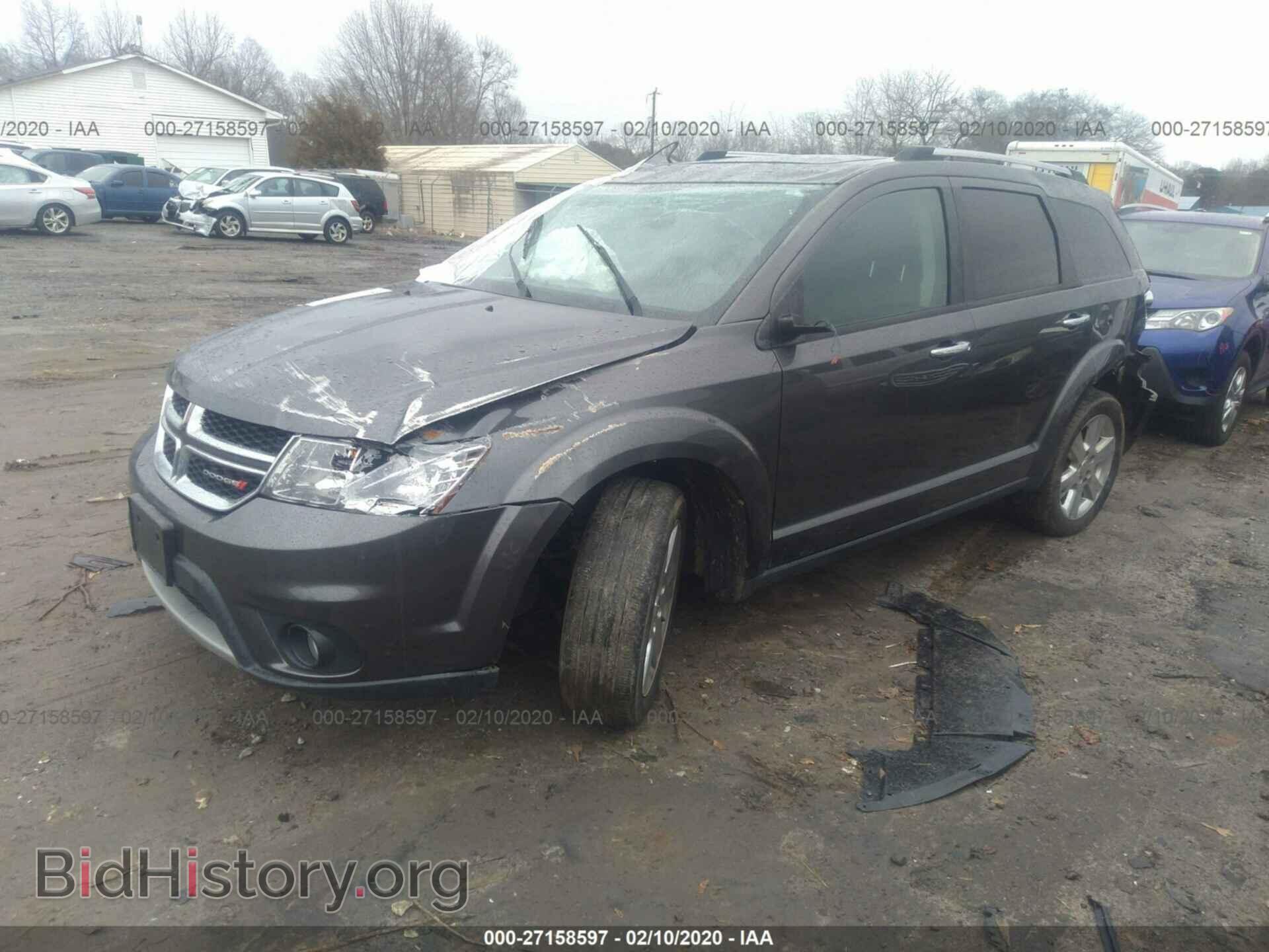 2014 DODGE JOURNEY - VIN: 3C4PDCDG4ET187362 - Фото 2