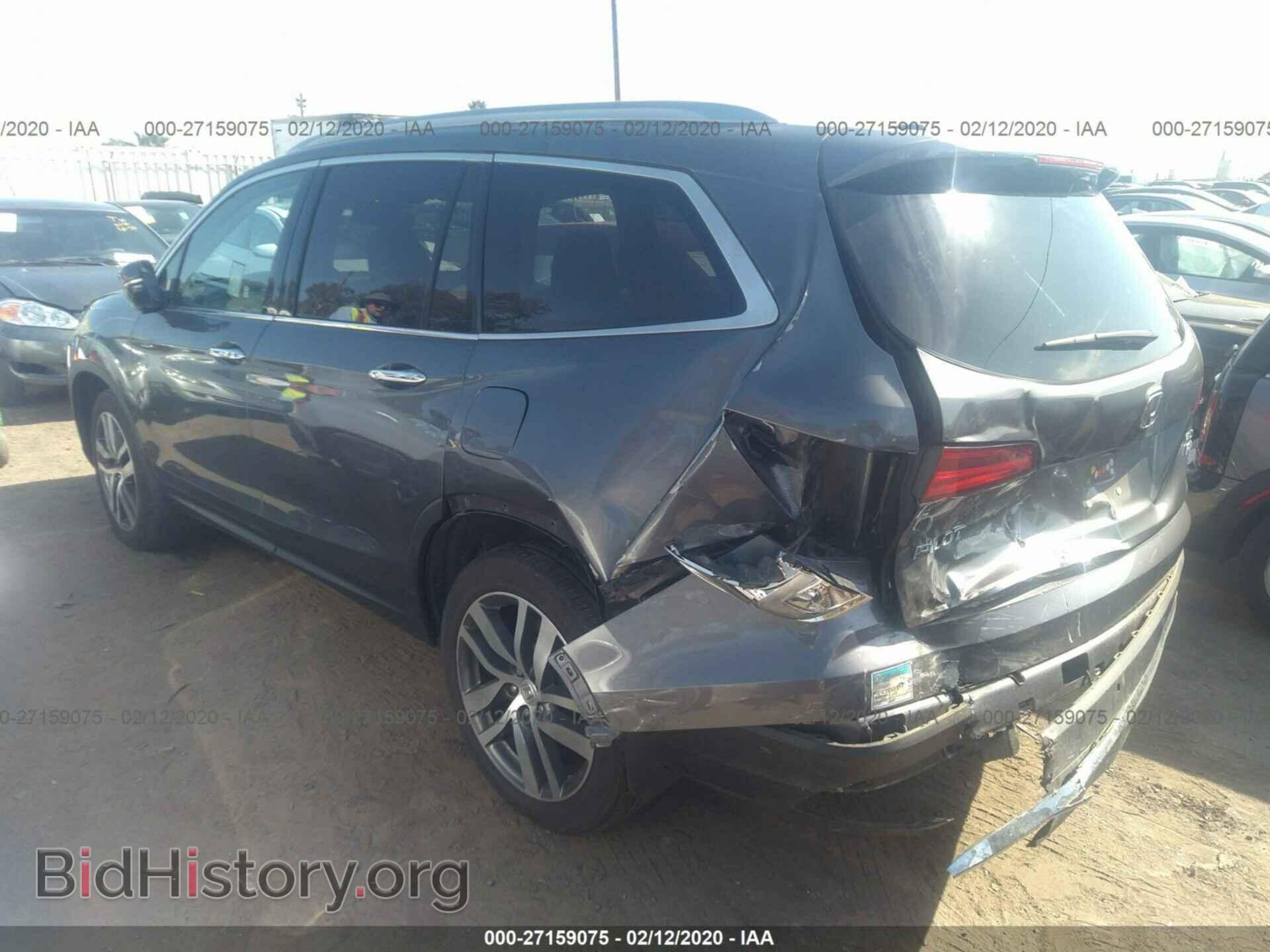 2016 HONDA PILOT - VIN: 5FNYF6H02GB033246 - Фото 3