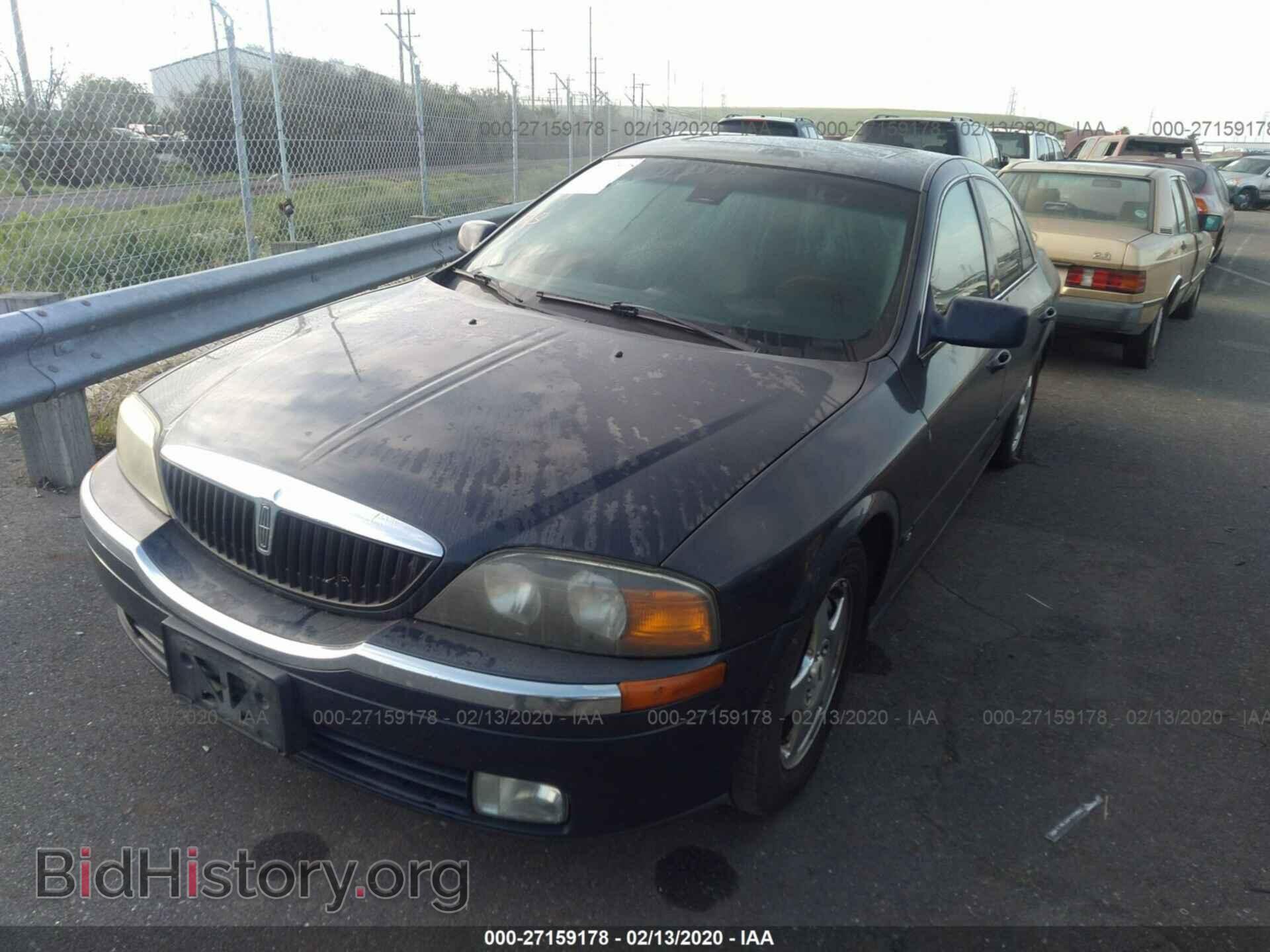 2001 LINCOLN LS - VIN: 1LNHM87AX1Y734180 - Фото 2