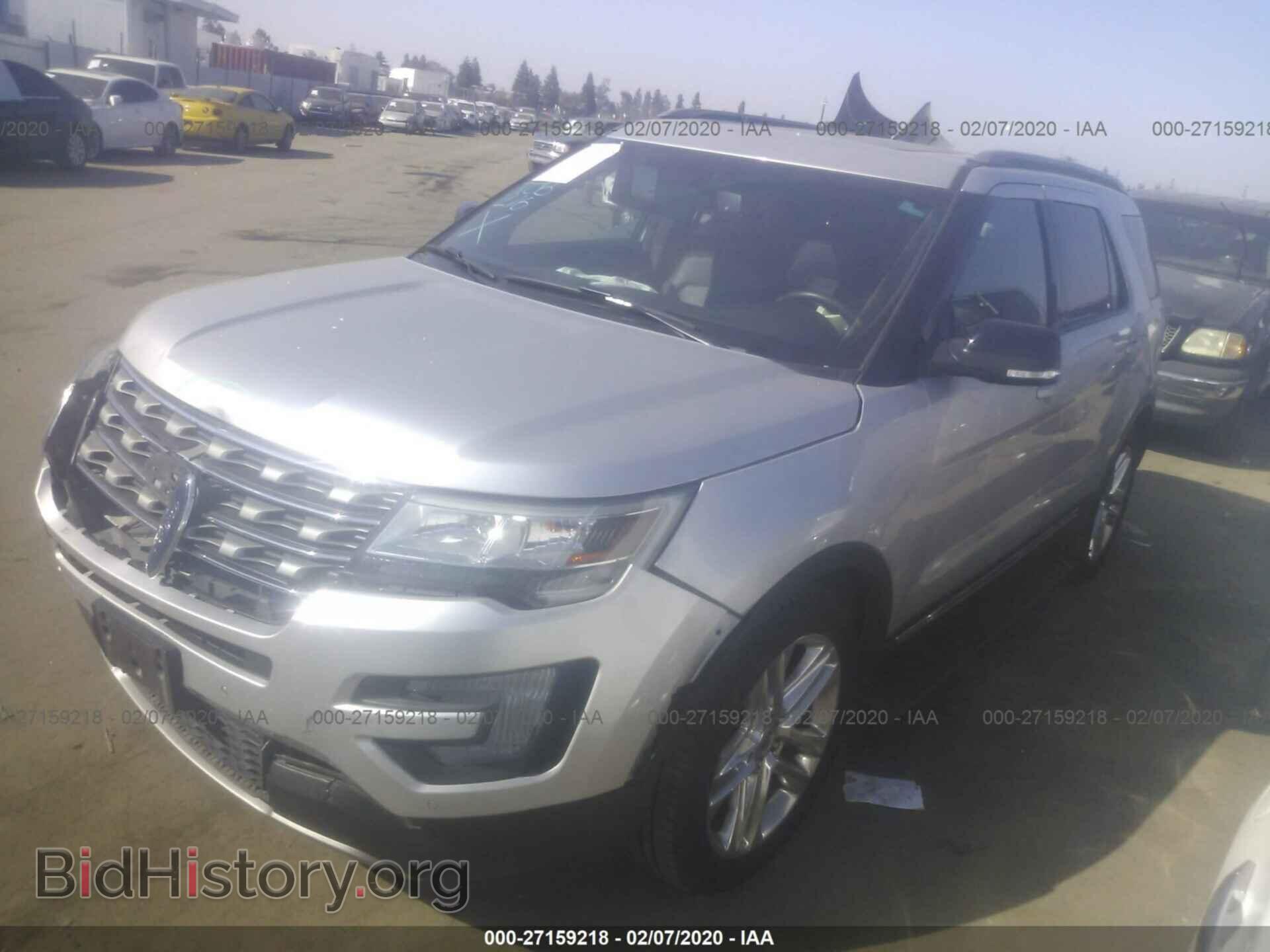 2016 FORD EXPLORER - VIN: 1FM5K7D88GGD29535 - Фото 2