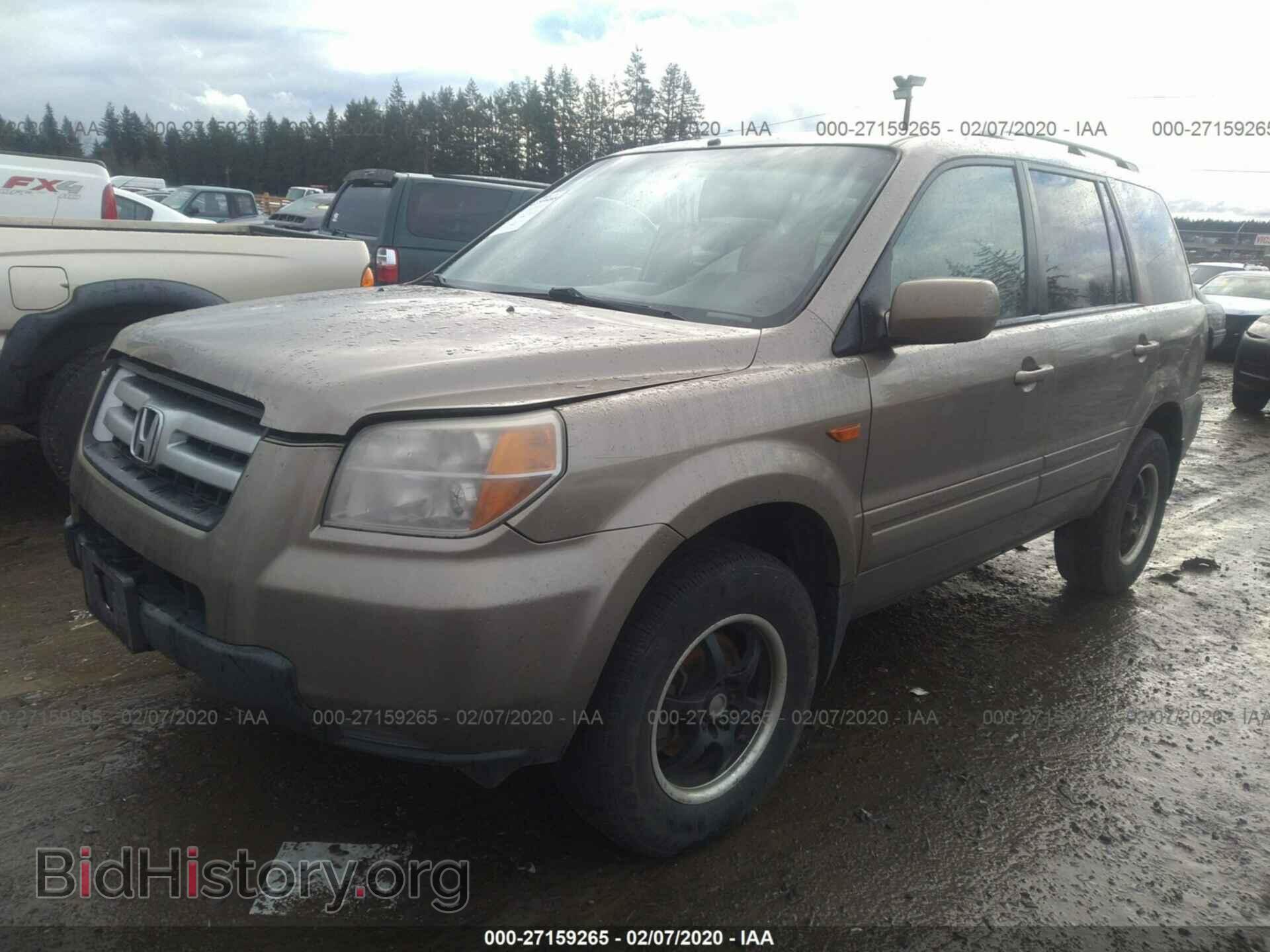 2008 HONDA PILOT - VIN: 5FNYF18268B027729 - Фото 2