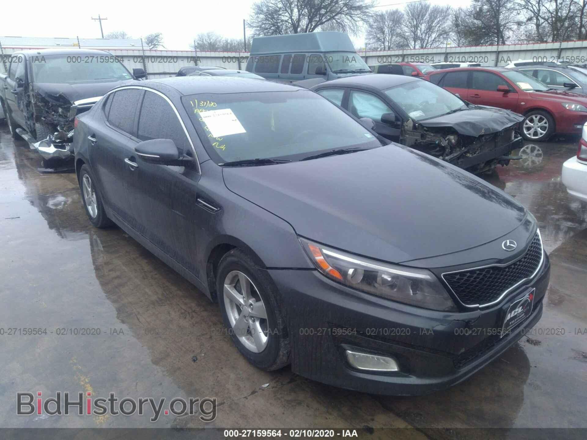 Фотография KNAGM4A71F5629345 - KIA OPTIMA 2015