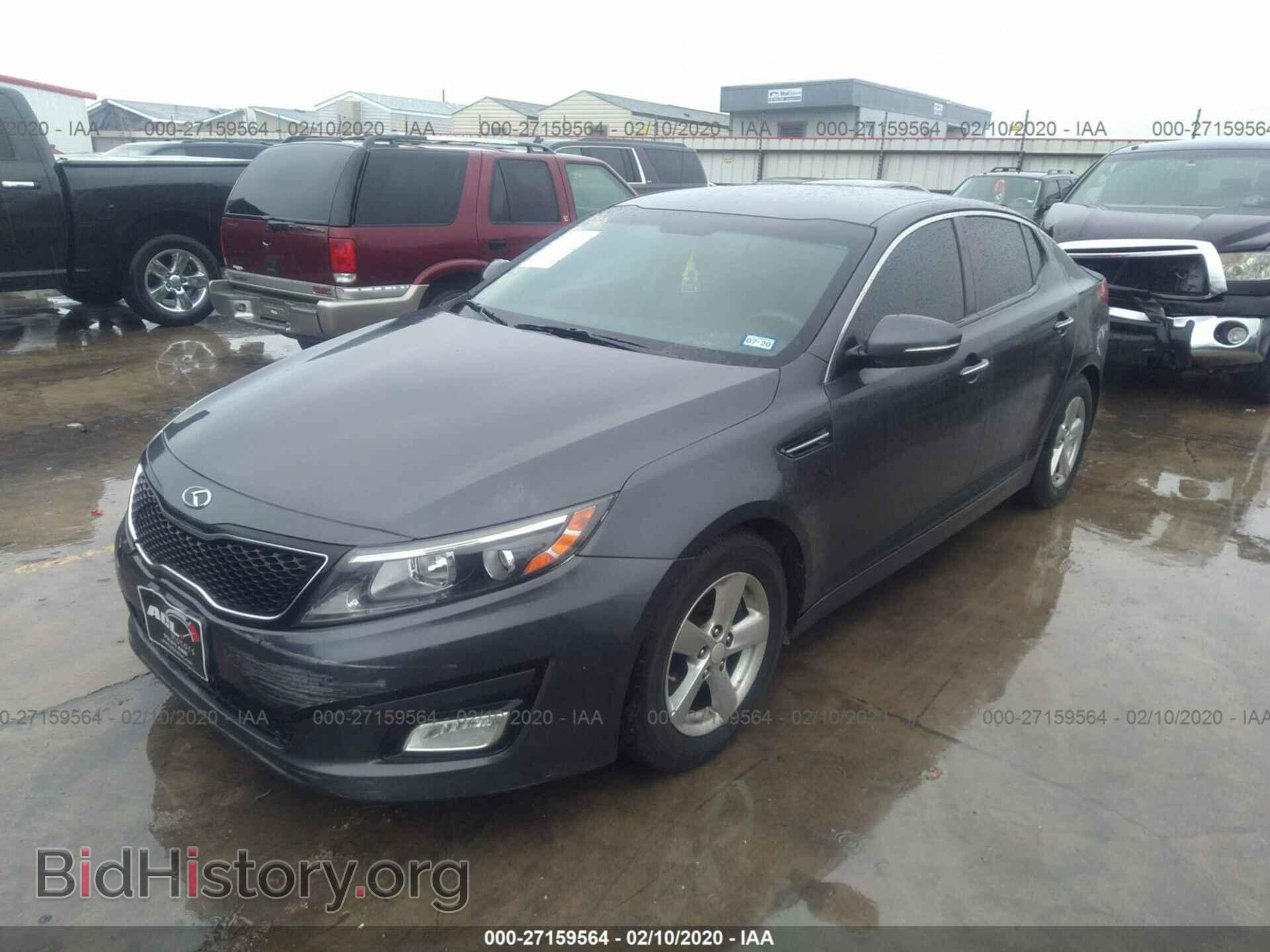 2015 KIA OPTIMA - VIN: KNAGM4A71F5629345 - Photo 2