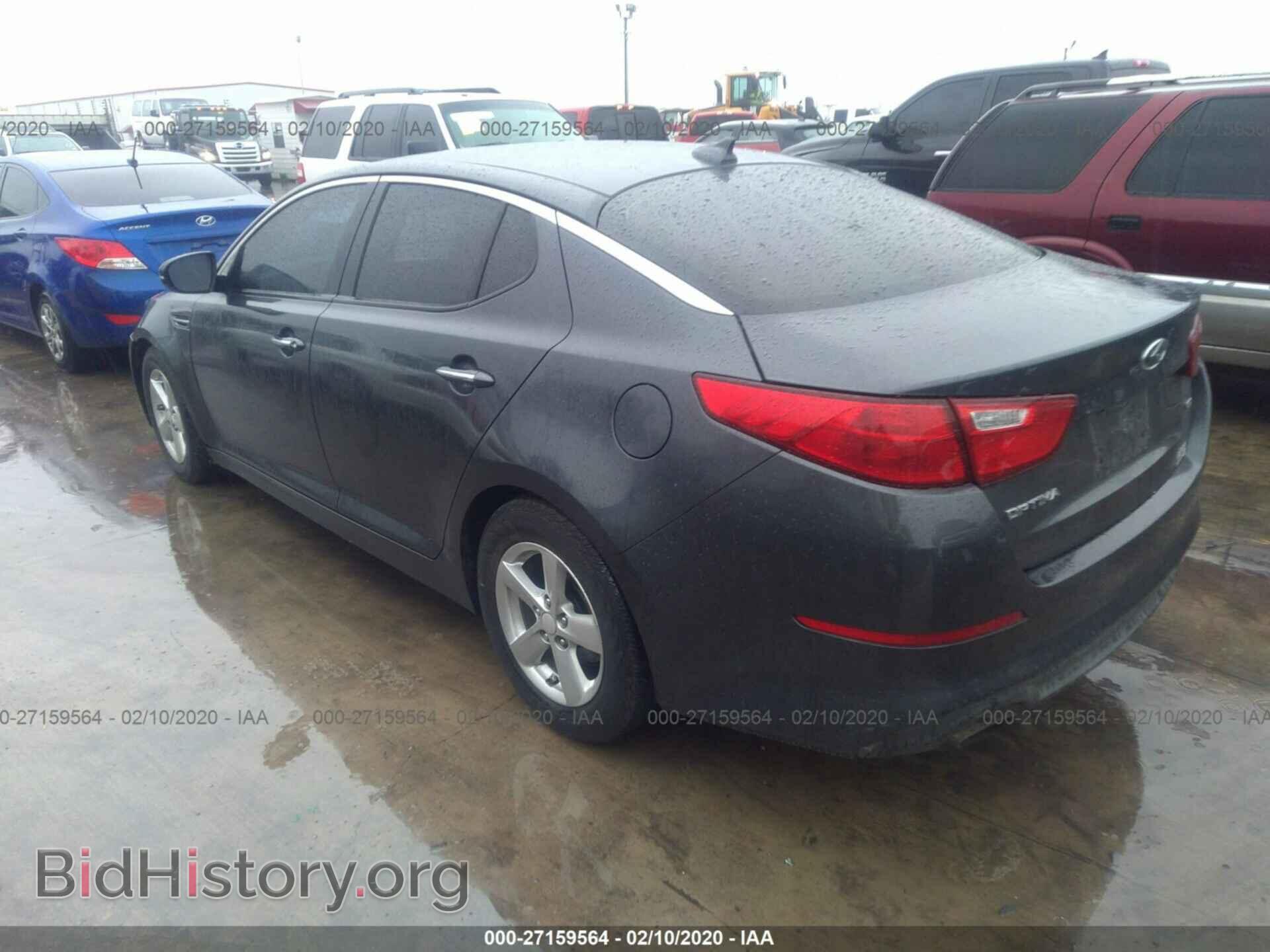 2015 KIA OPTIMA - VIN: KNAGM4A71F5629345 - Photo 3
