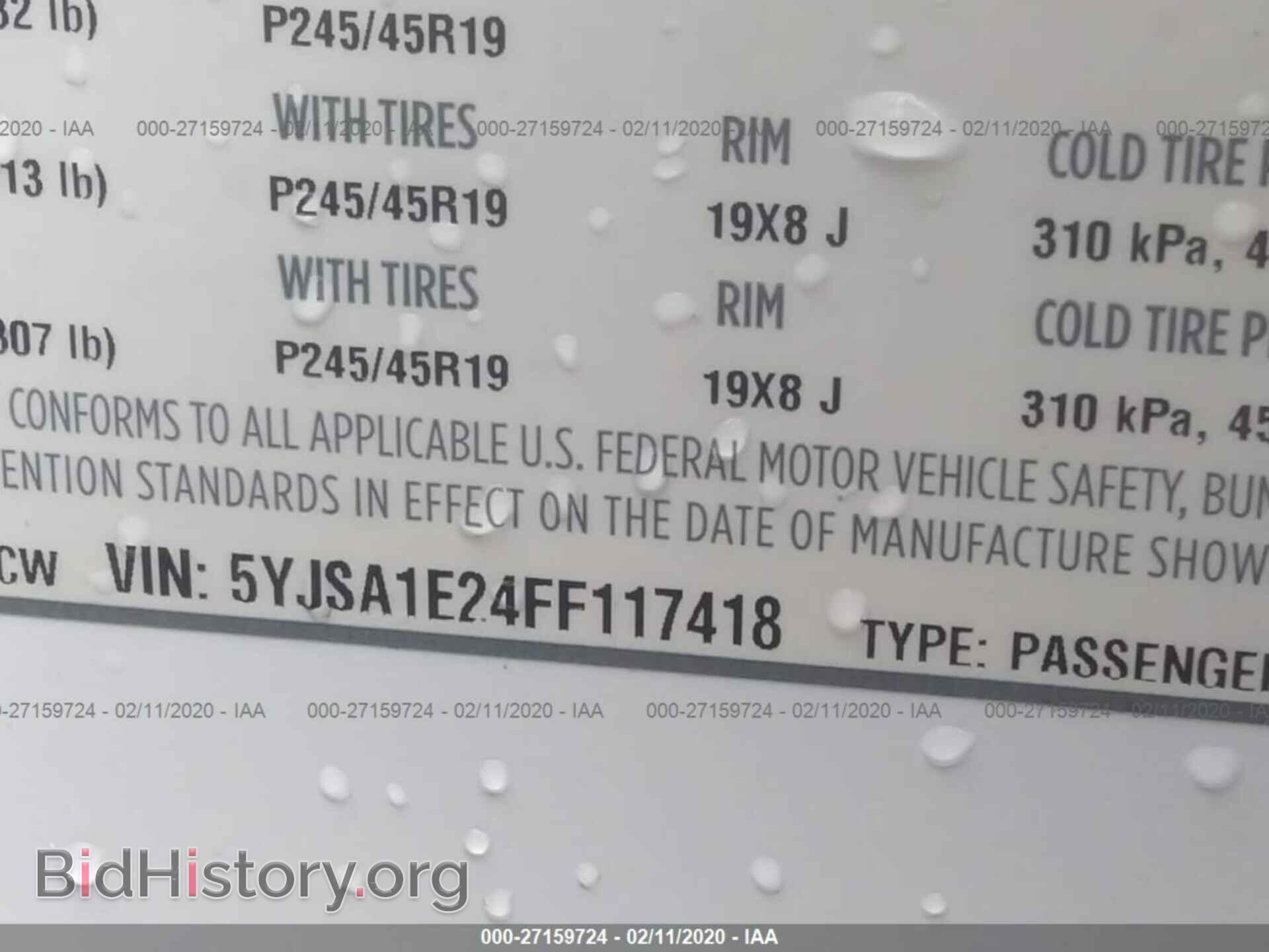 2015 TESLA MODEL S - VIN: 5YJSA1E24FF117418 - Photo 9