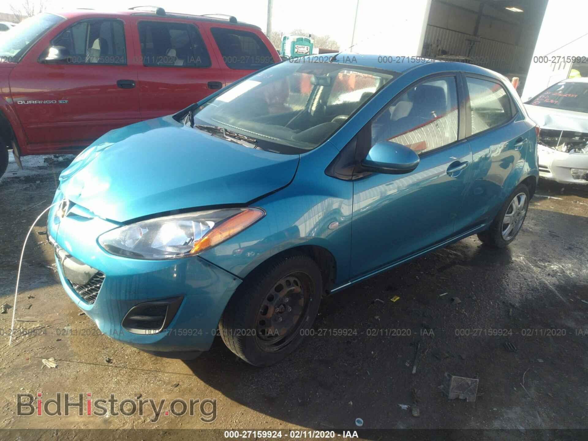 2012 MAZDA MAZDA2 - VIN: JM1DE1KY2C0140387 - Photo 2