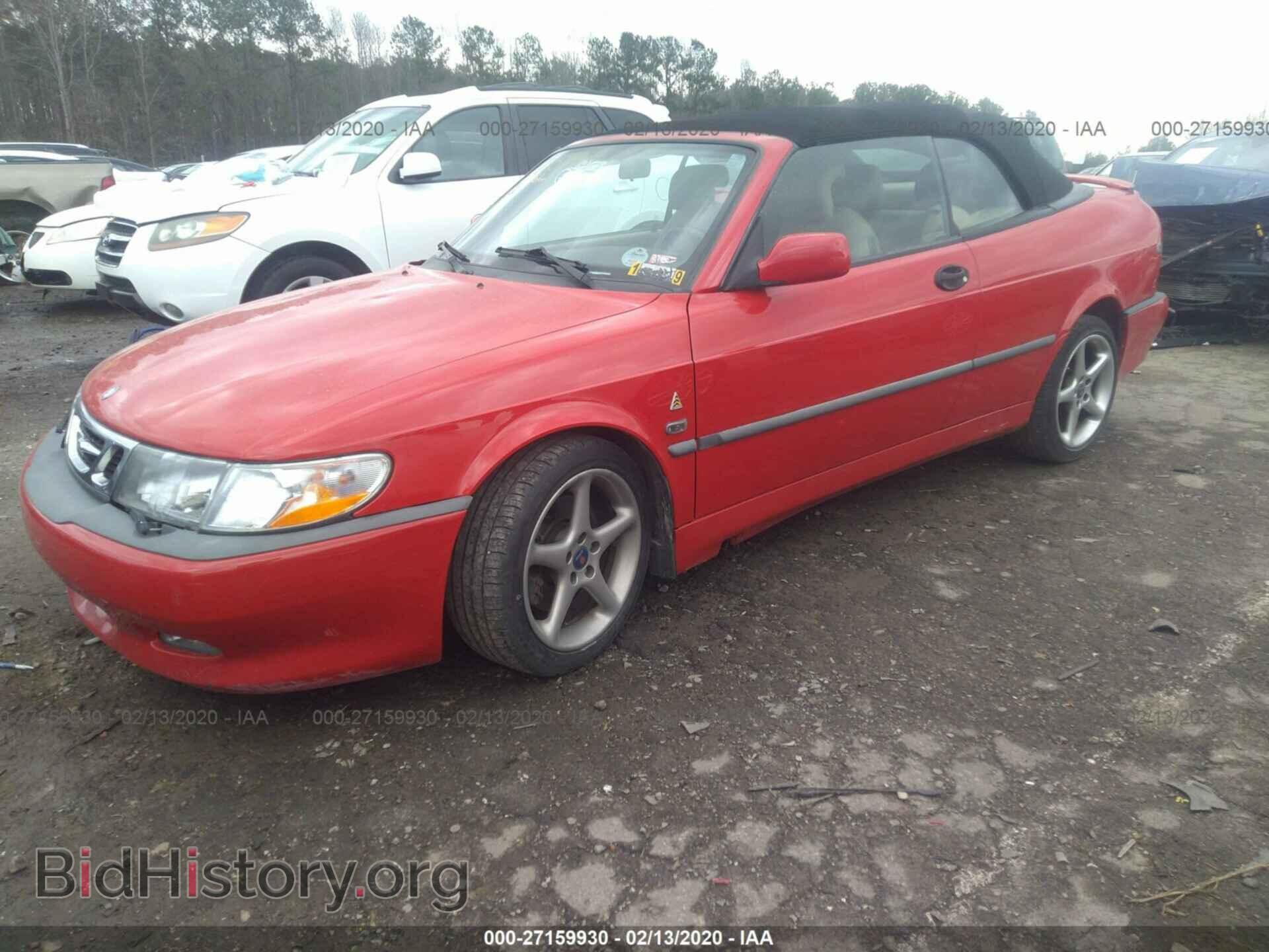 2002 SAAB 9-3 - VIN: YS3DP75G627004147 - Фото 2