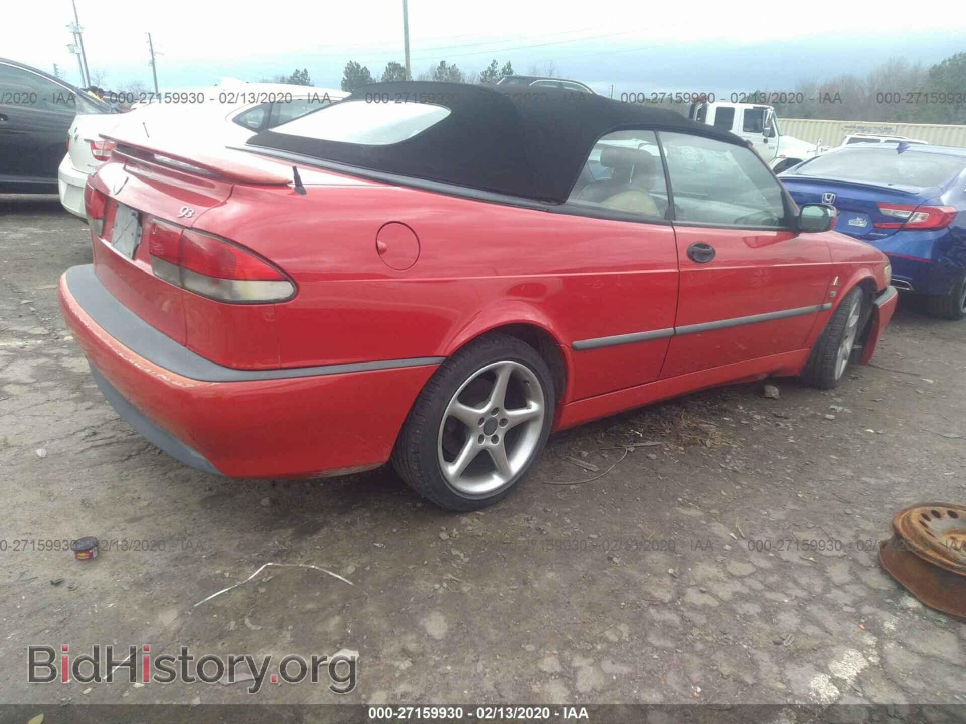 2002 SAAB 9-3 - VIN: YS3DP75G627004147 - Фото 4