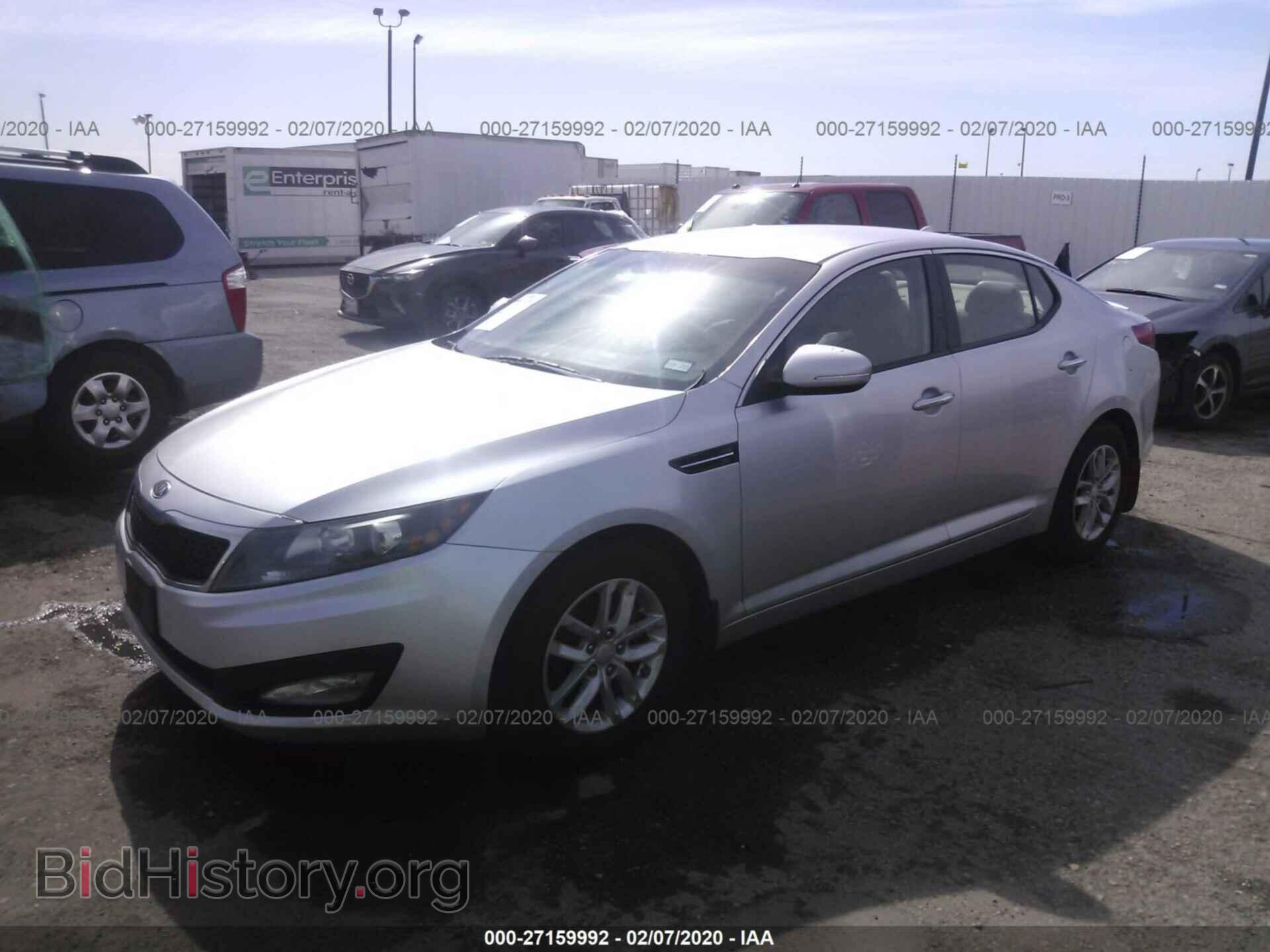 2012 KIA OPTIMA - VIN: 5XXGM4A77CG061001 - Фото 2
