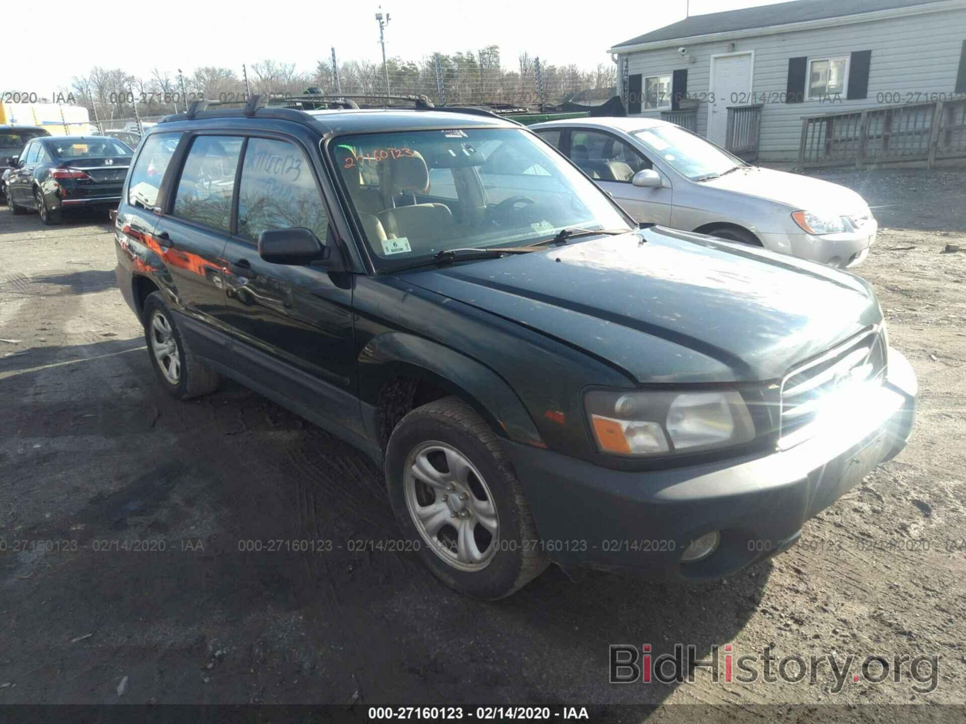 Photo JF1SG63603H721115 - SUBARU FORESTER 2003