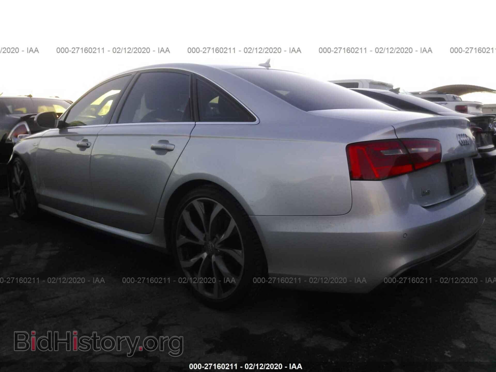 2012 AUDI A6 - VIN: WAUJGAFC2CN117879 - Фото 3