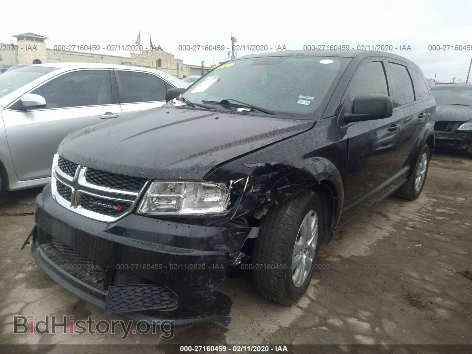 2014 DODGE JOURNEY - VIN: 3C4PDCAB1ET268506 - Фото 2