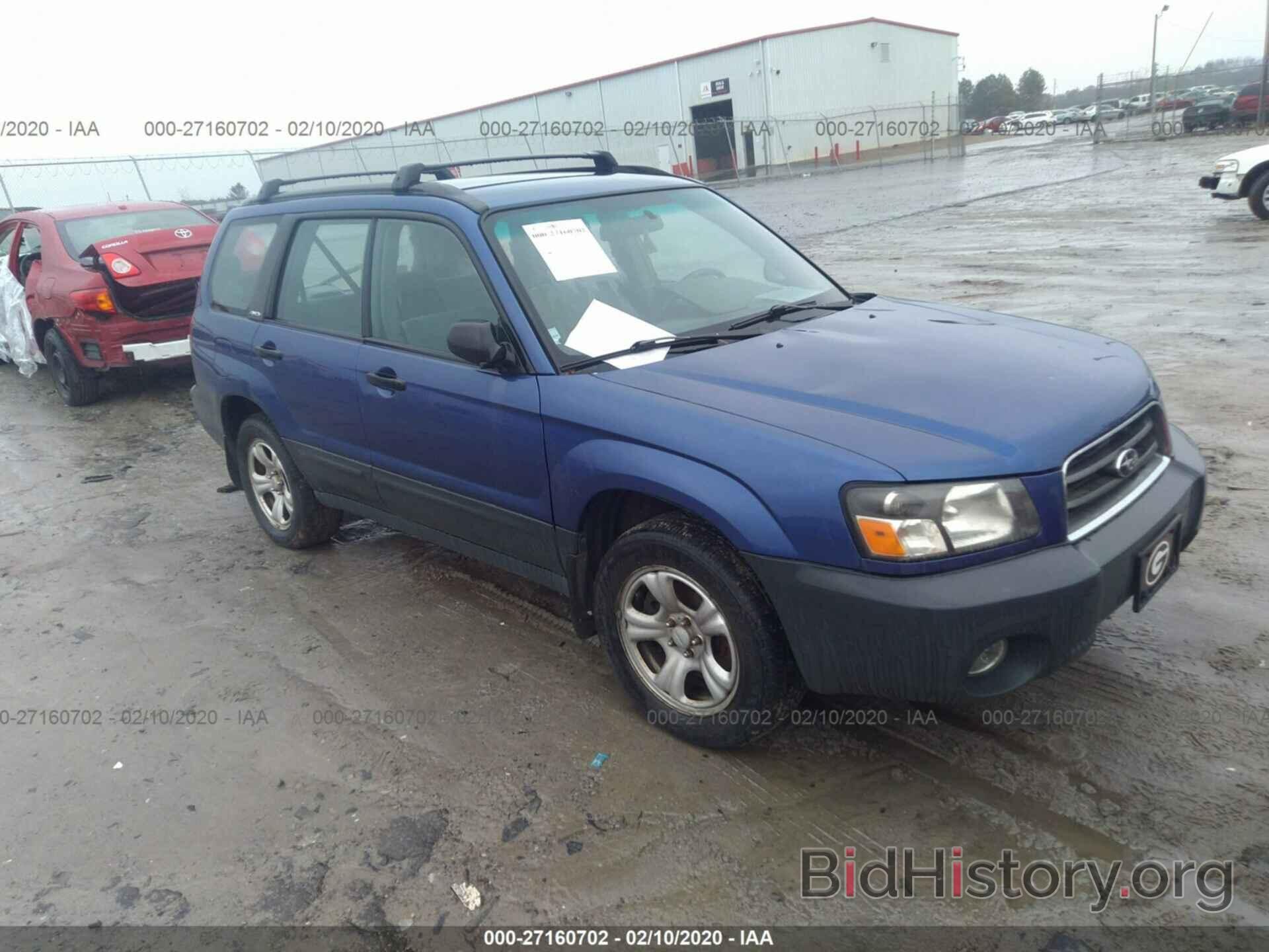 Photo JF1SG63683H760163 - SUBARU FORESTER 2003