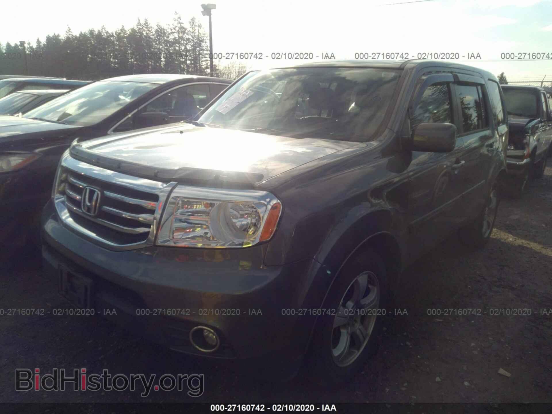 2013 HONDA PILOT - VIN: 5FNYF4H5XDB071299 - Фото 2